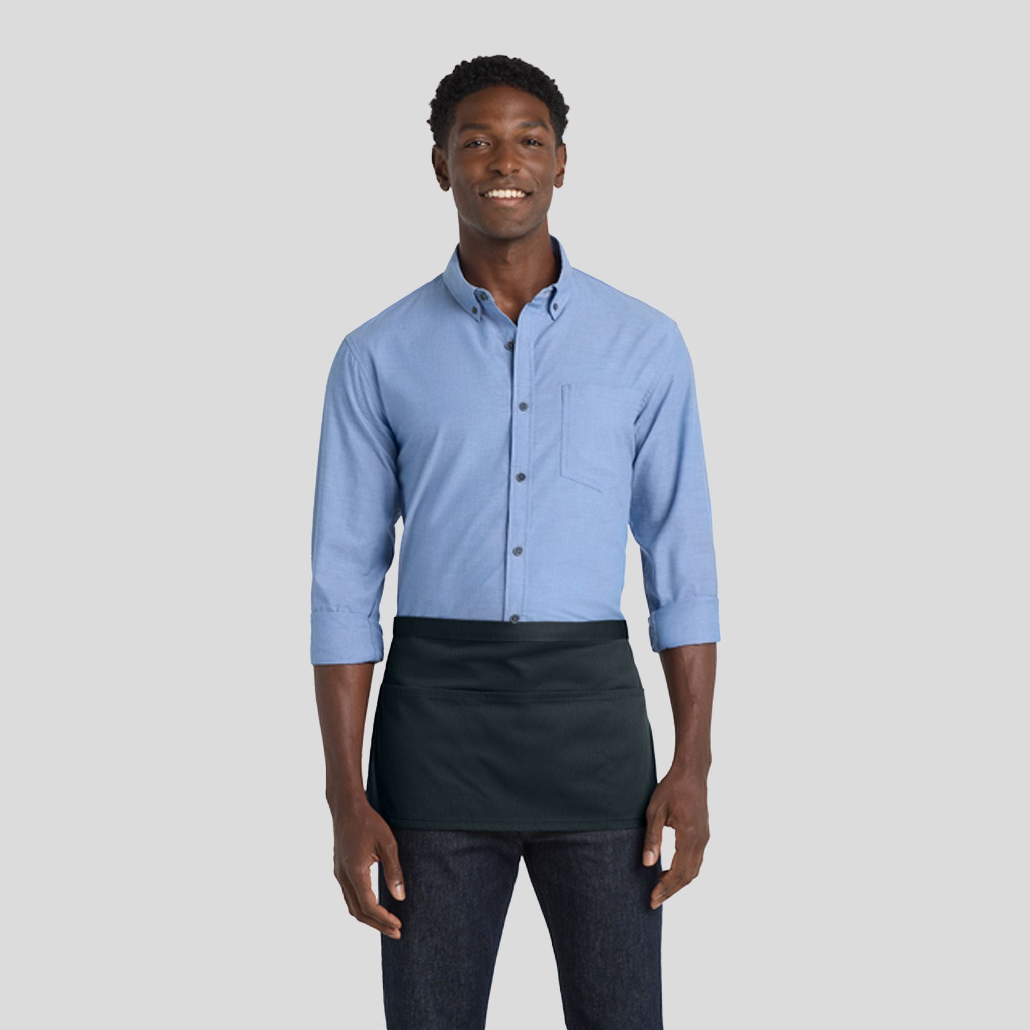 Three-Pocket Waist Apron | Navy