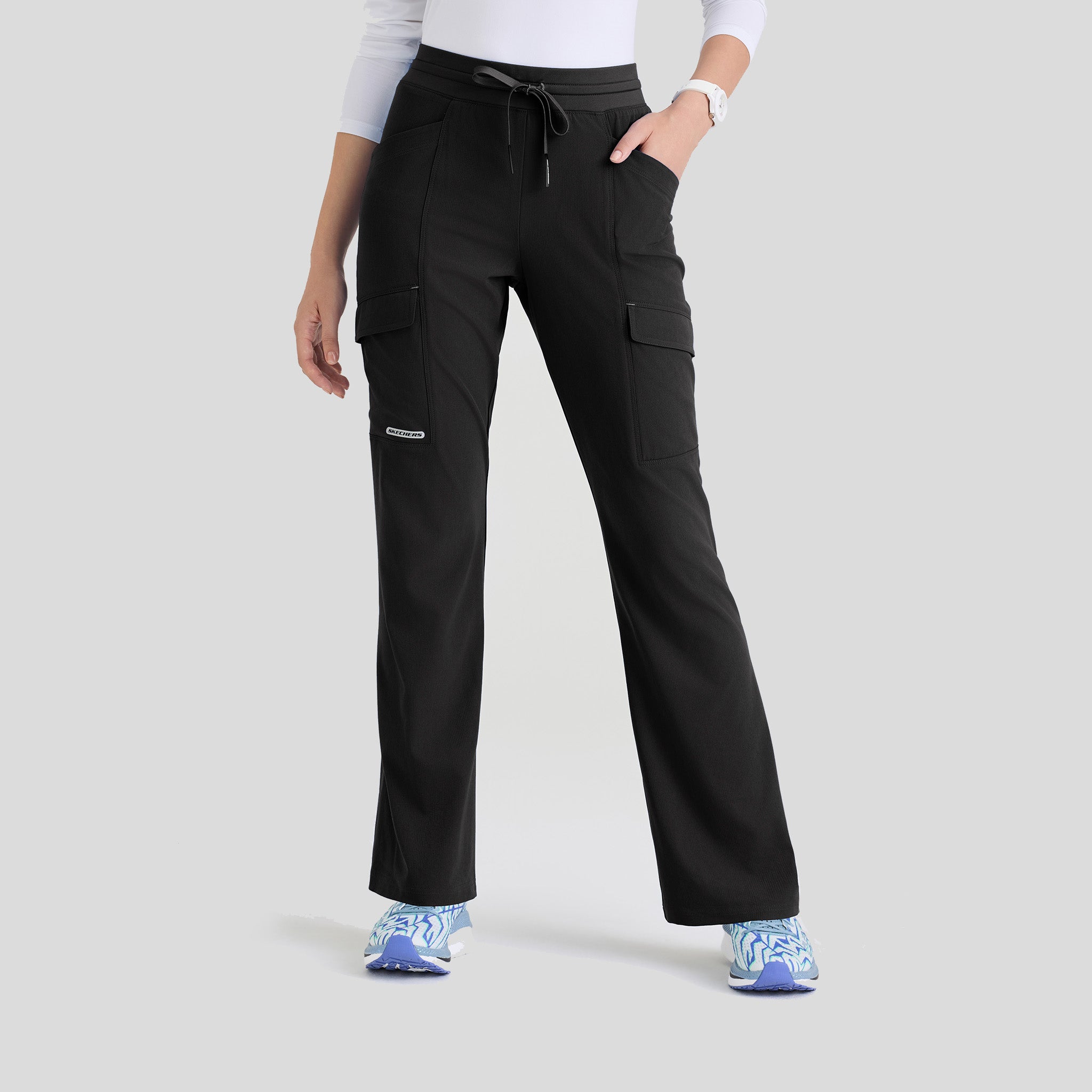 Reward 5 Pocket High Rise Fit & Flare Pant | Black
