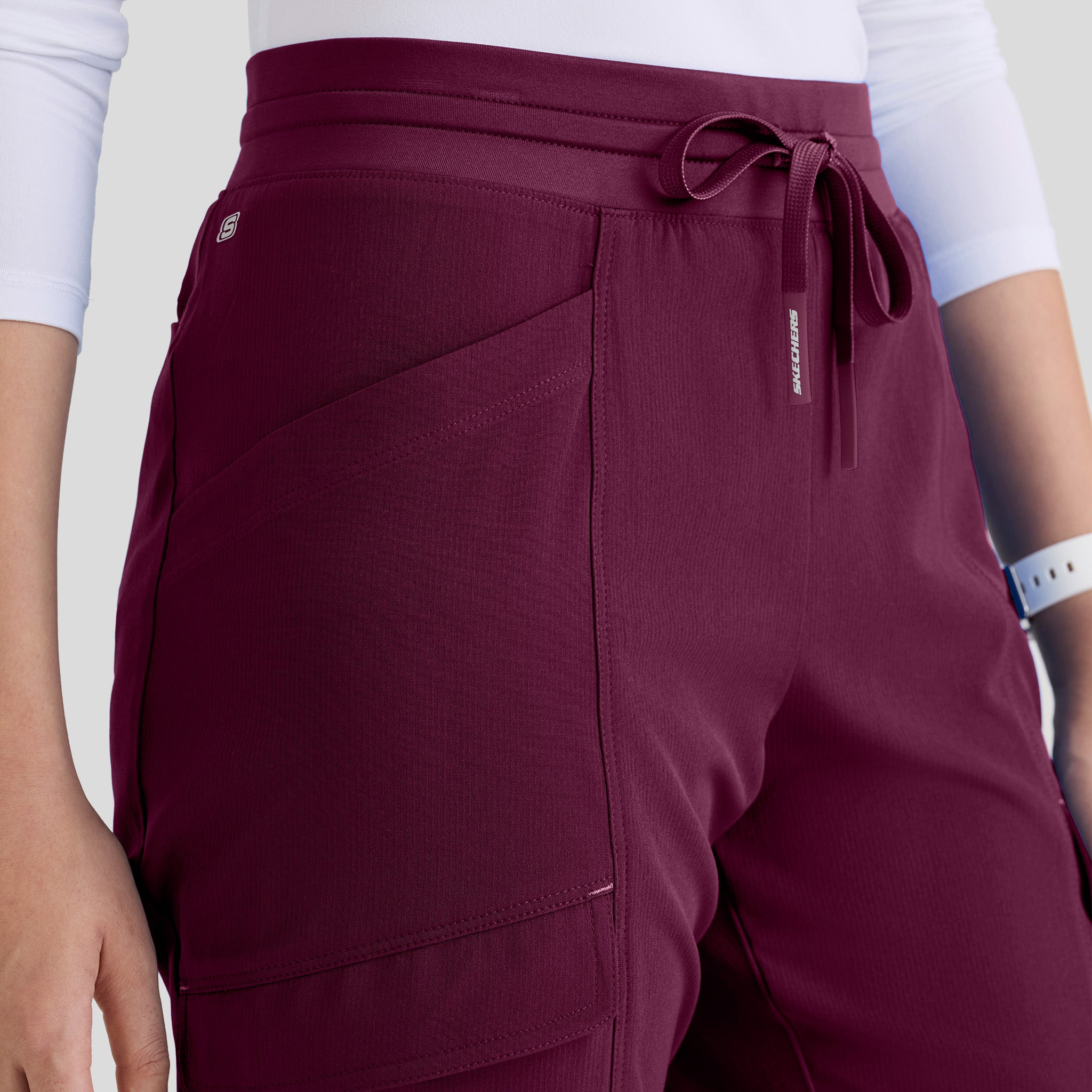 Reward 5 Pocket High Rise Fit & Flare Pant | Wine