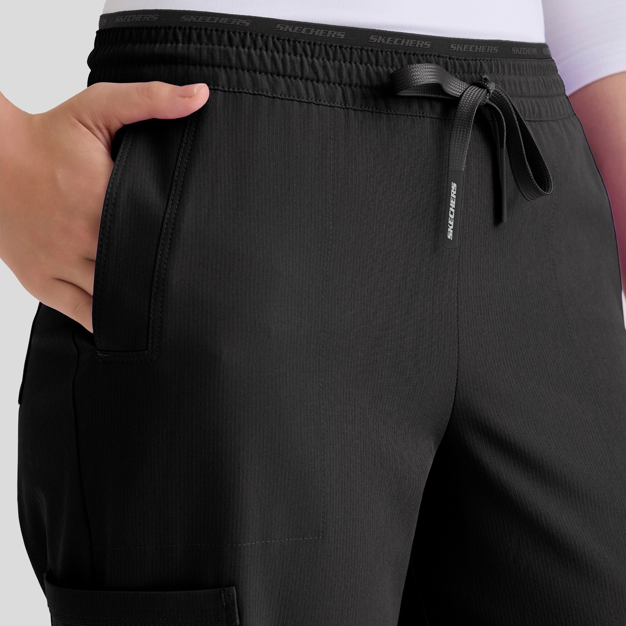 Honor 6 Pocket Straight Leg Pant | Black