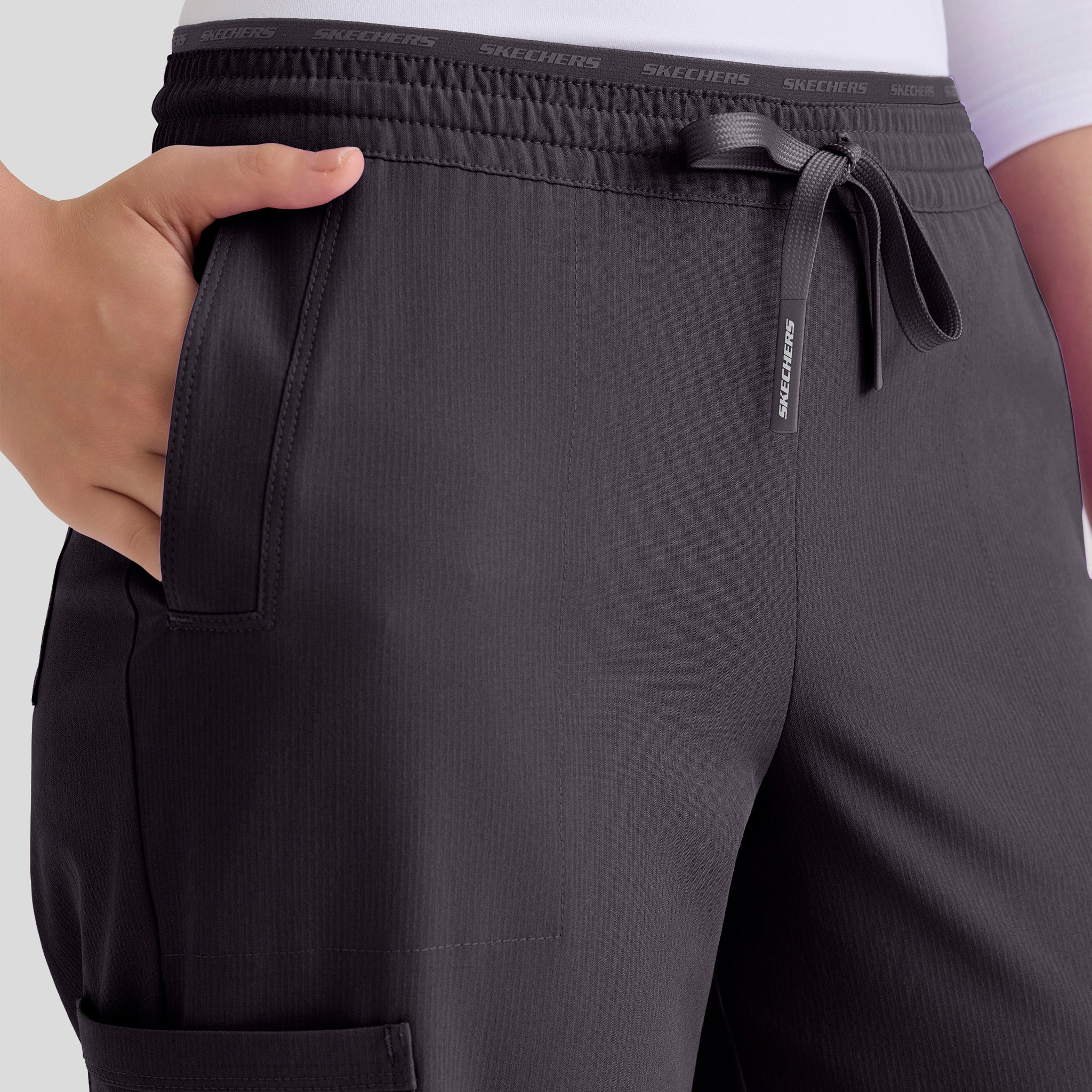 Honor 6 Pocket Straight Leg Pant | Pewter