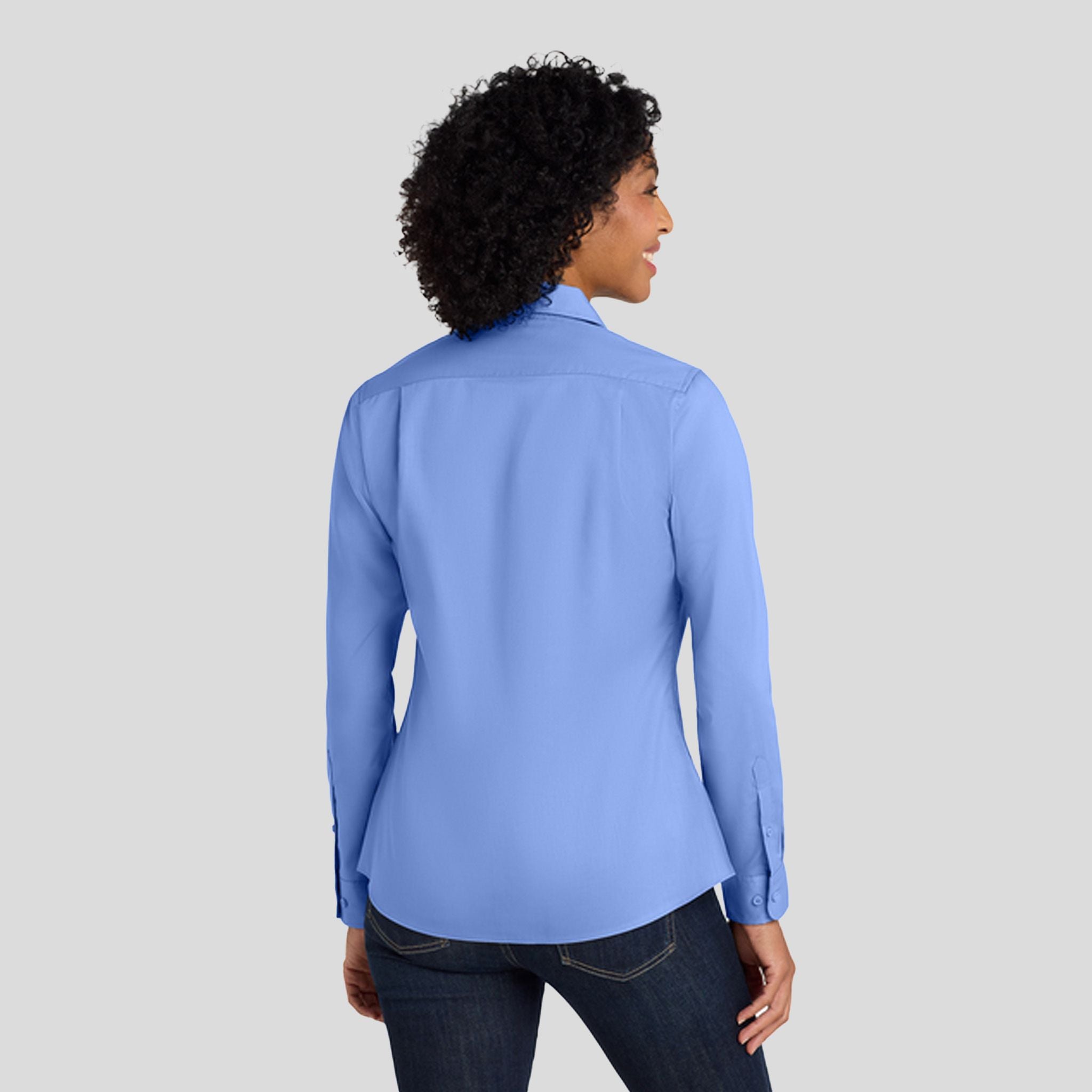 Women's SuperProβ’ Twill Shirt | Ultramarine Blue