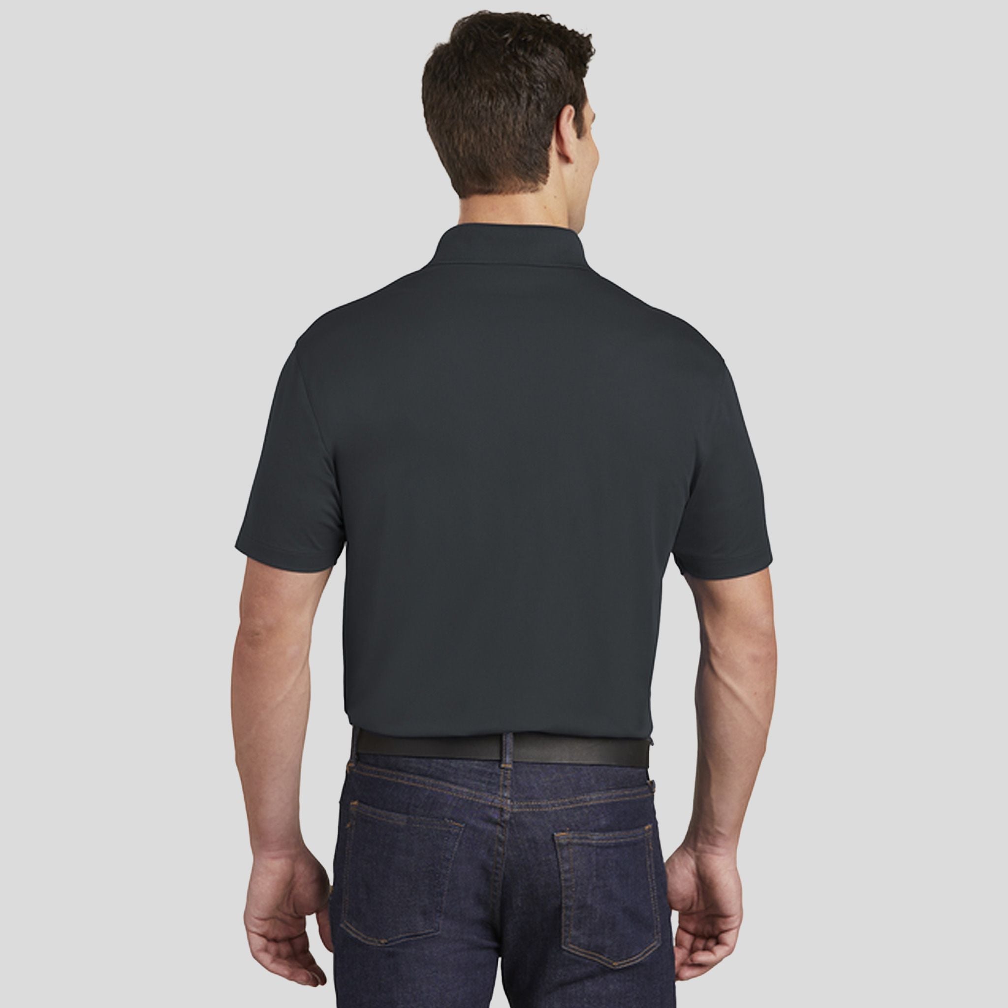 Micropique Sport-Wickยฎ Pocket Polo | Iron Grey