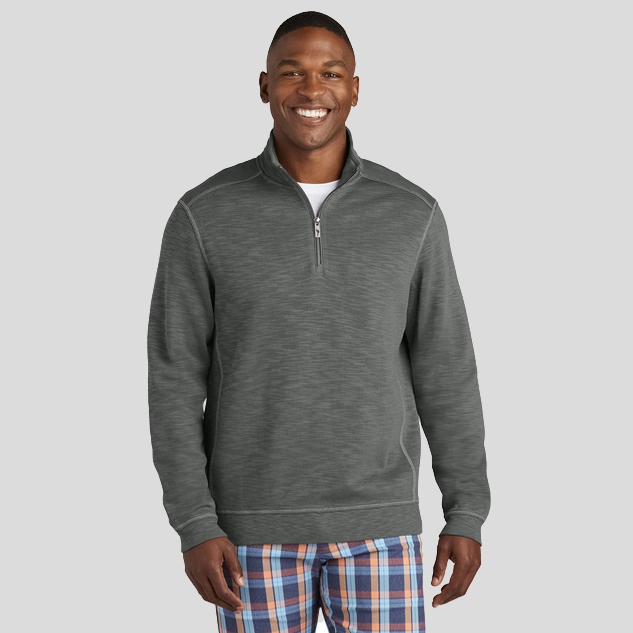 Men's Tobago Bay 1/2-Zip | Cave Grey