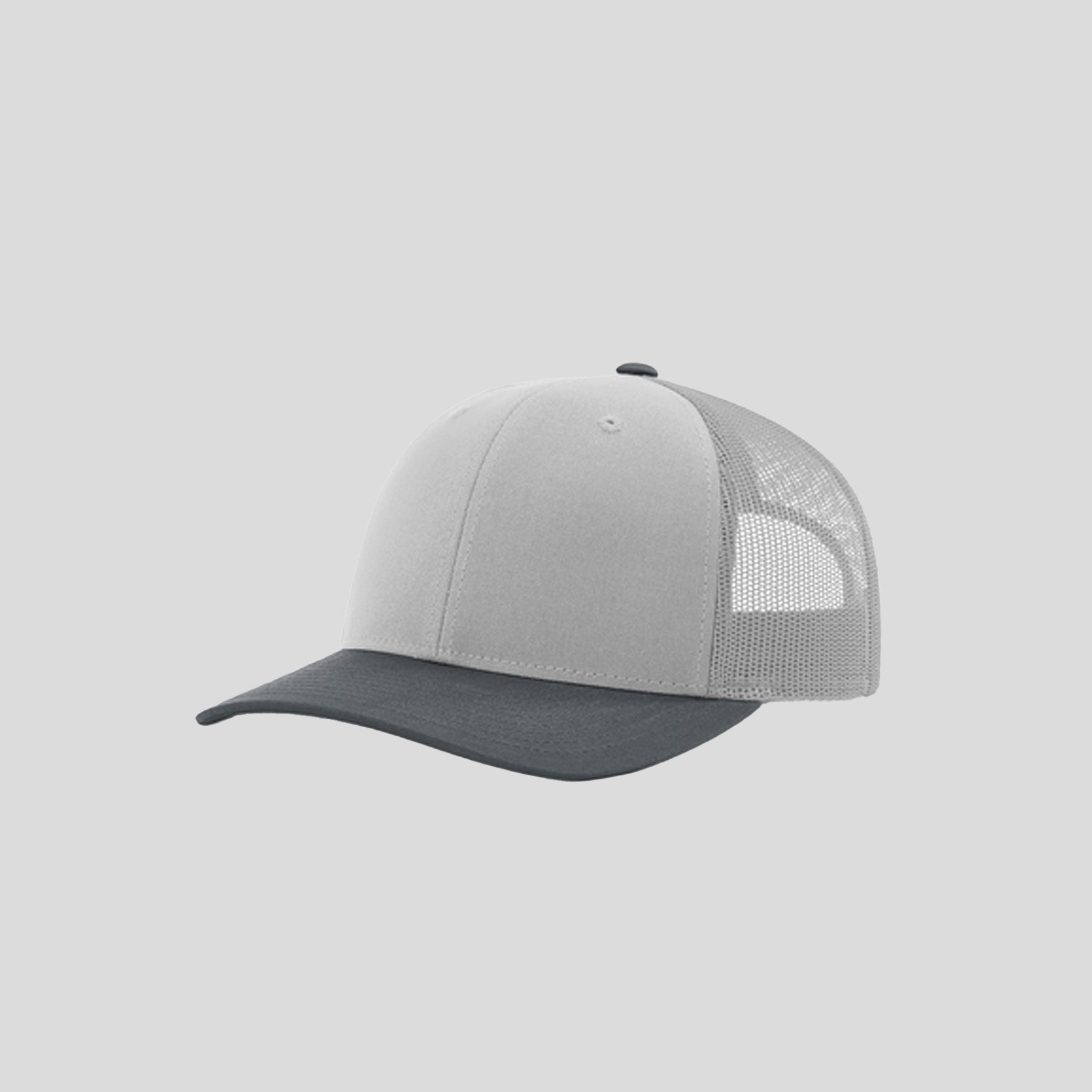 Richardson Trucker Cap | Light Grey Light Grey Gunmetal