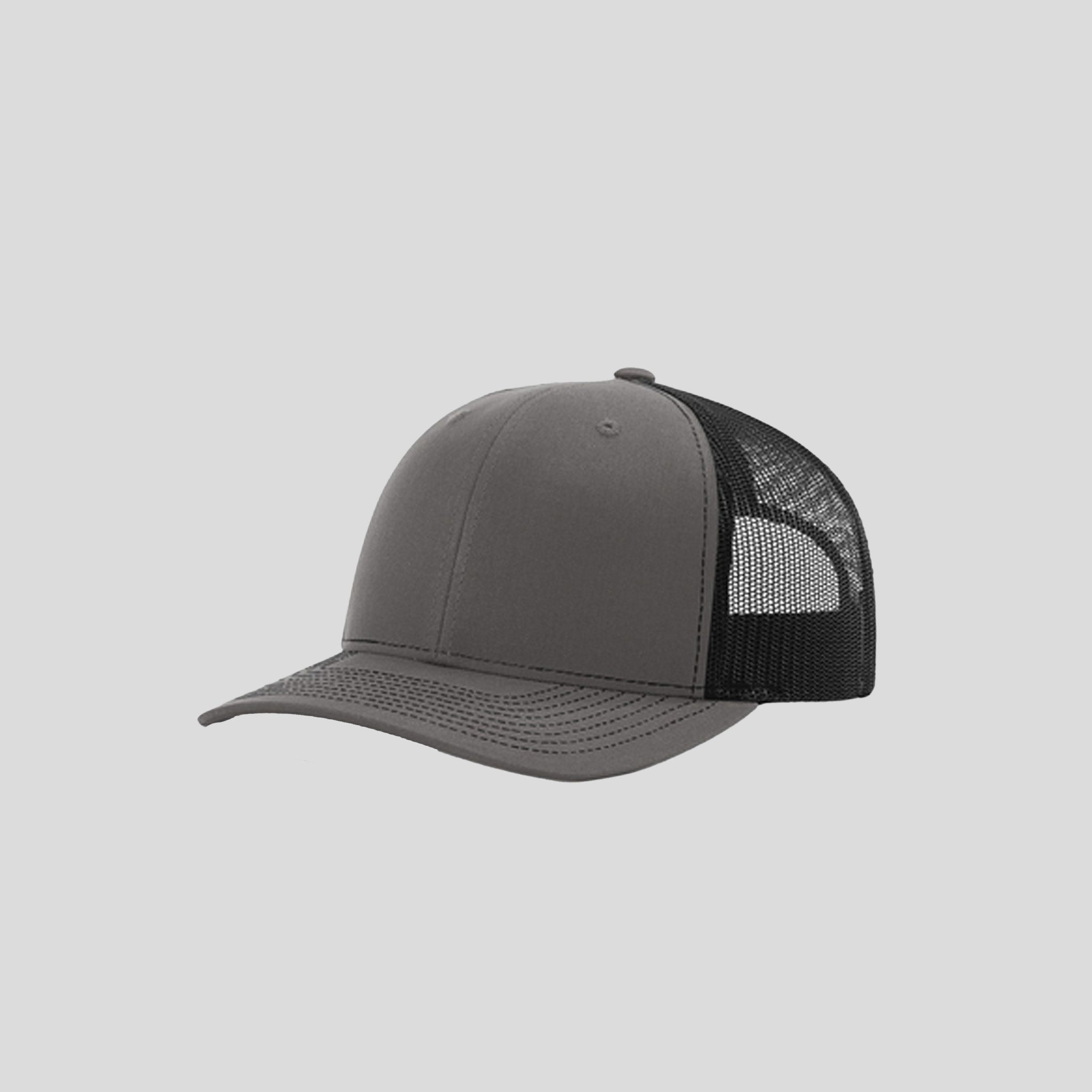 Richardson Trucker Cap | Charcoal/Black