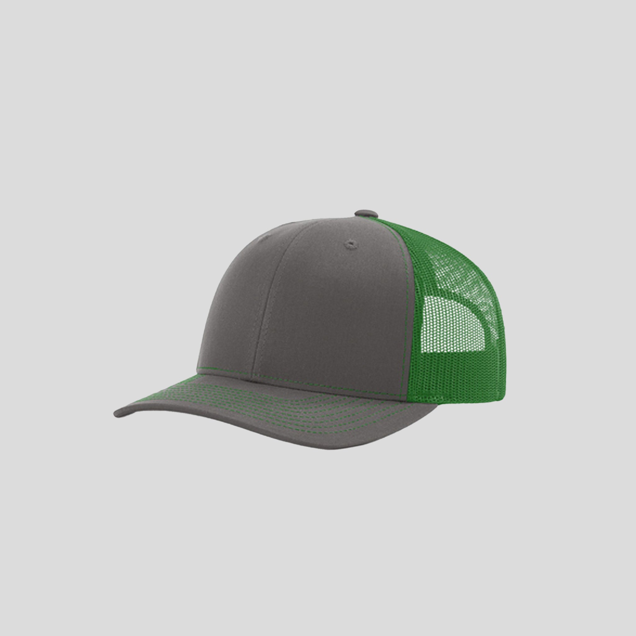 Richardson Trucker Cap | Charcoal/Kelly