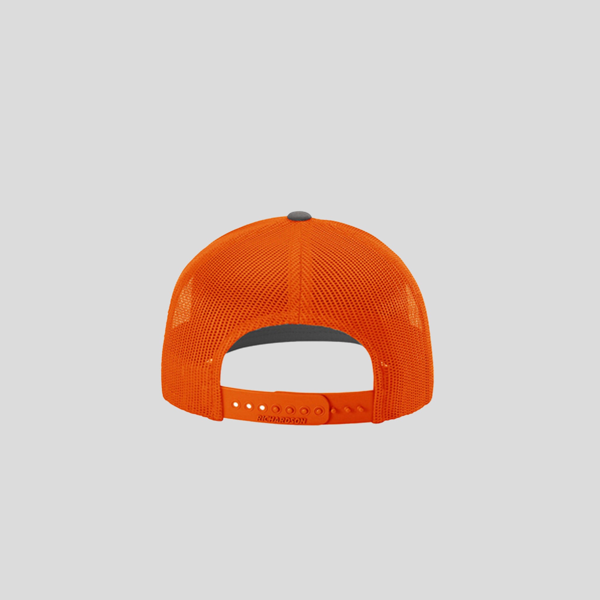 Richardson Trucker Cap | Charcoal/Orange