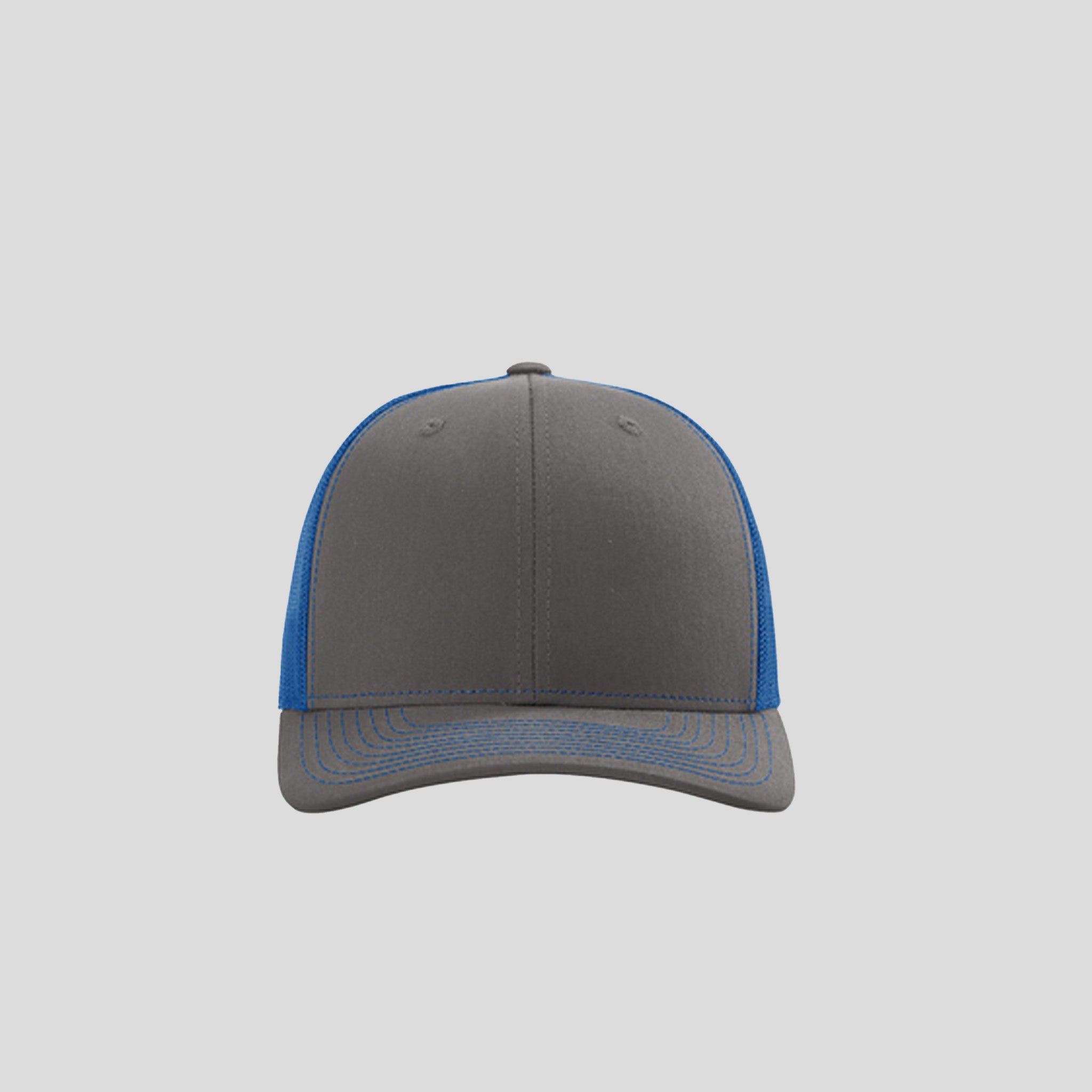 Richardson Trucker Cap | Charcoal/Royal