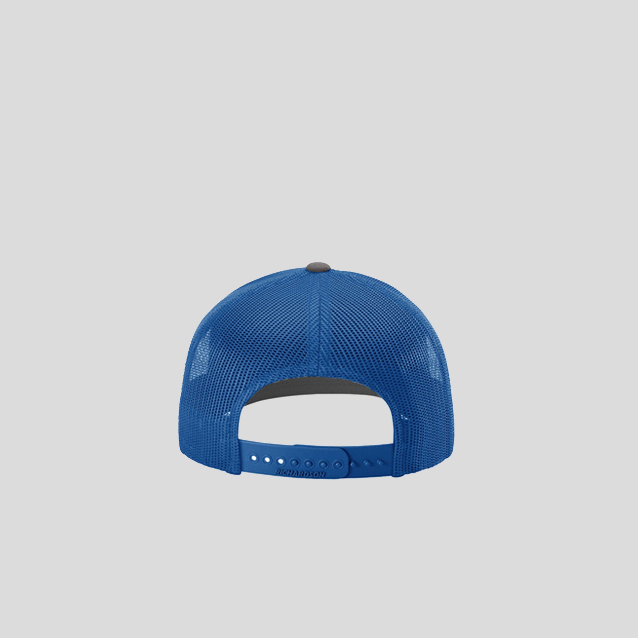 Richardson Trucker Cap | Charcoal/Royal