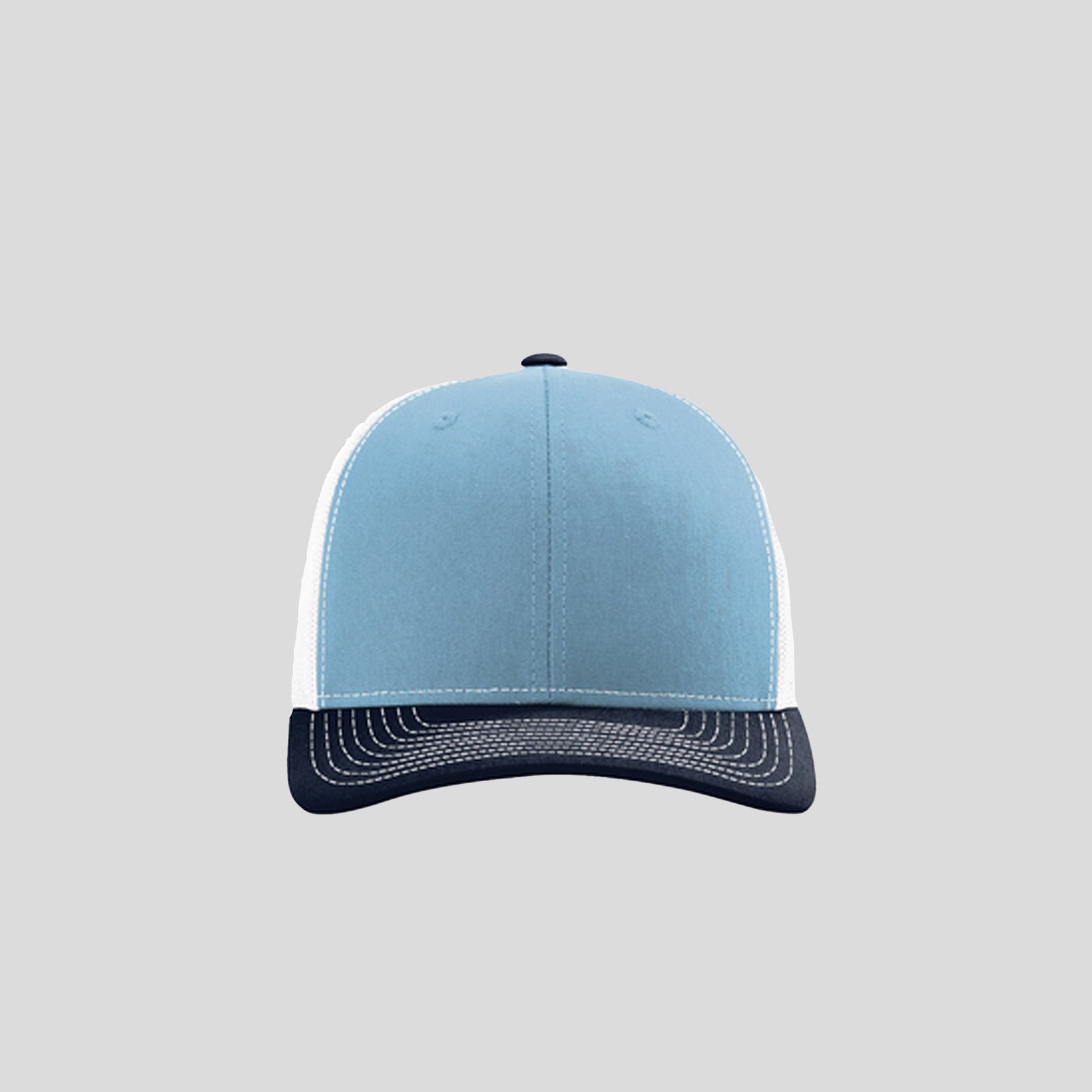 Richardson Trucker Cap | Columbia Blue/White/Navy