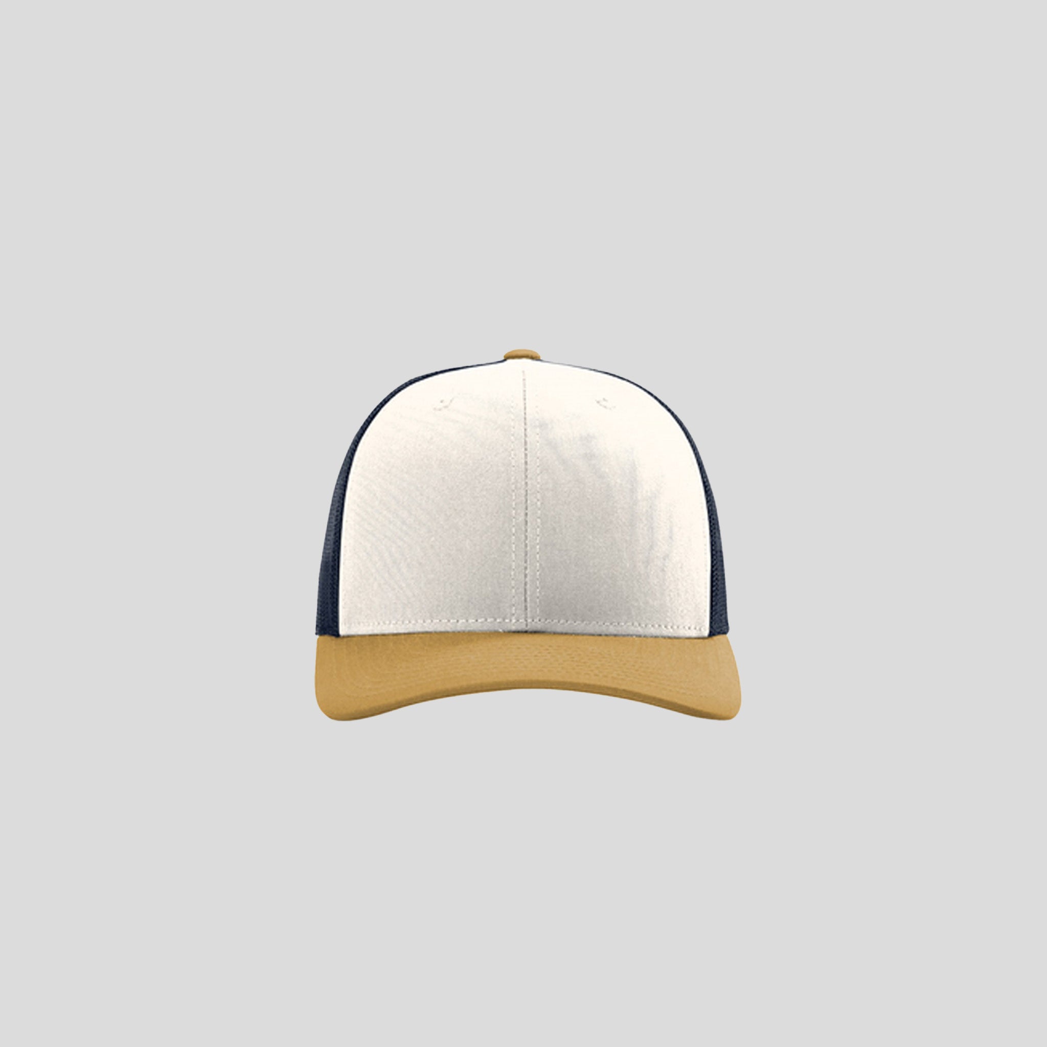 Richardson Trucker Cap | Cream/Navy/Amber Gold