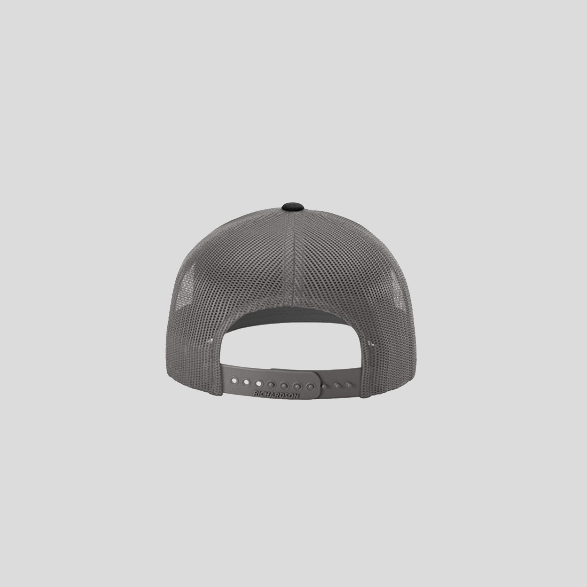 Richardson Trucker Cap | Grey/Charcoal/Black