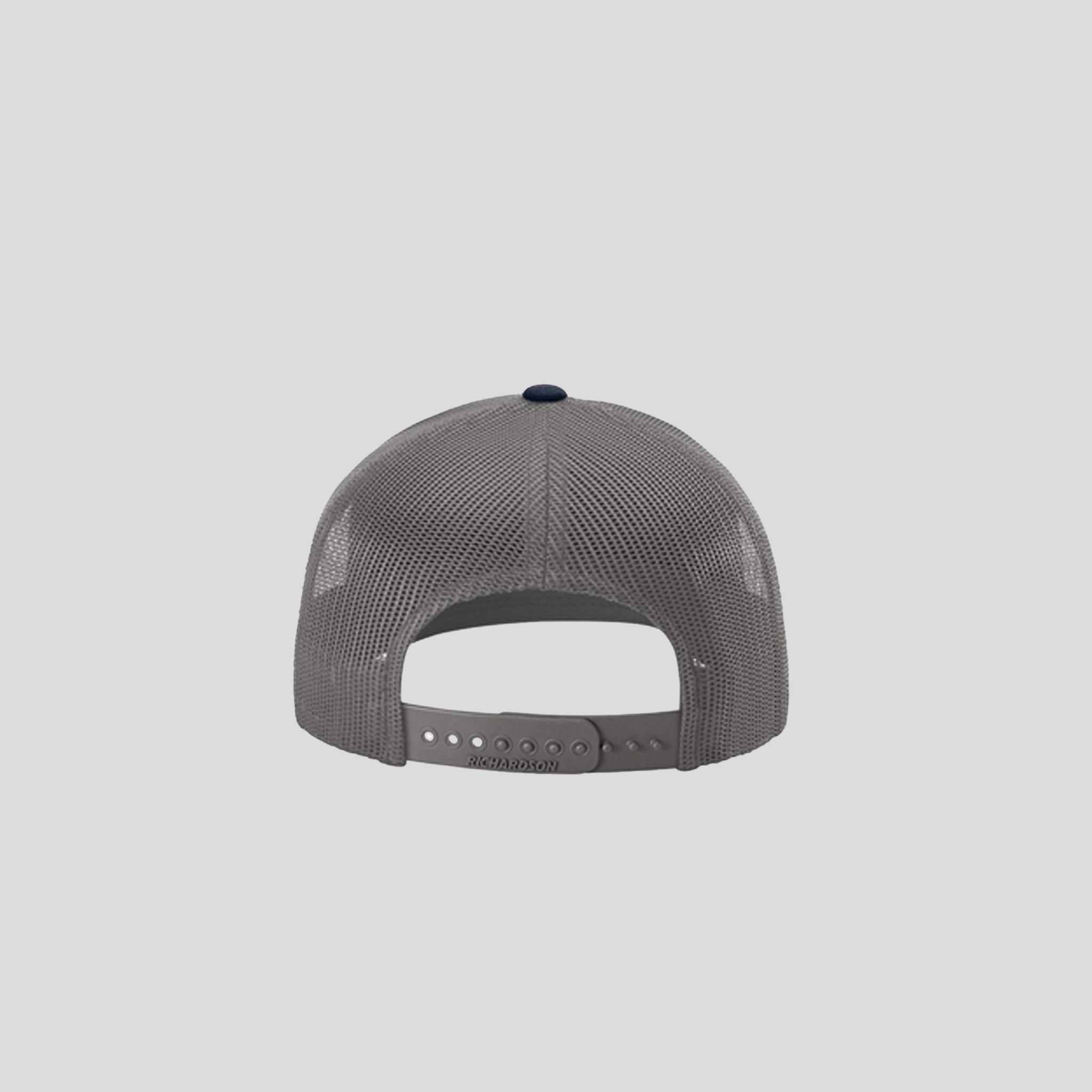 Richardson Trucker Cap | Grey/Charcoal/Navy
