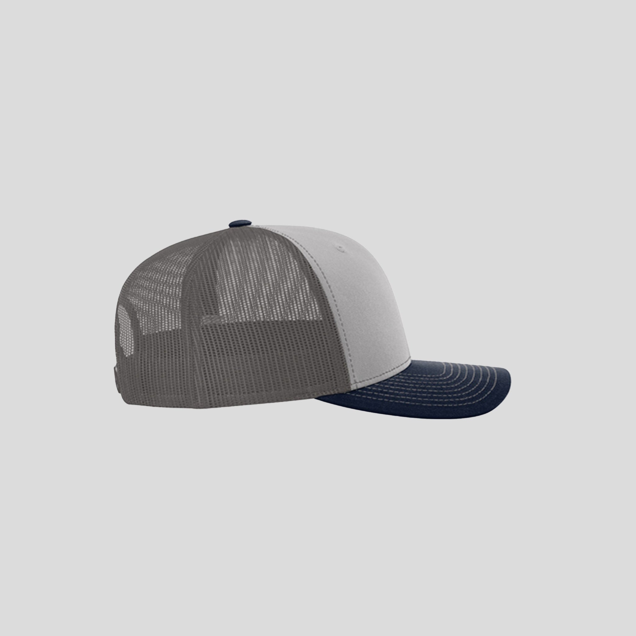 Richardson Trucker Cap | Grey/Charcoal/Navy