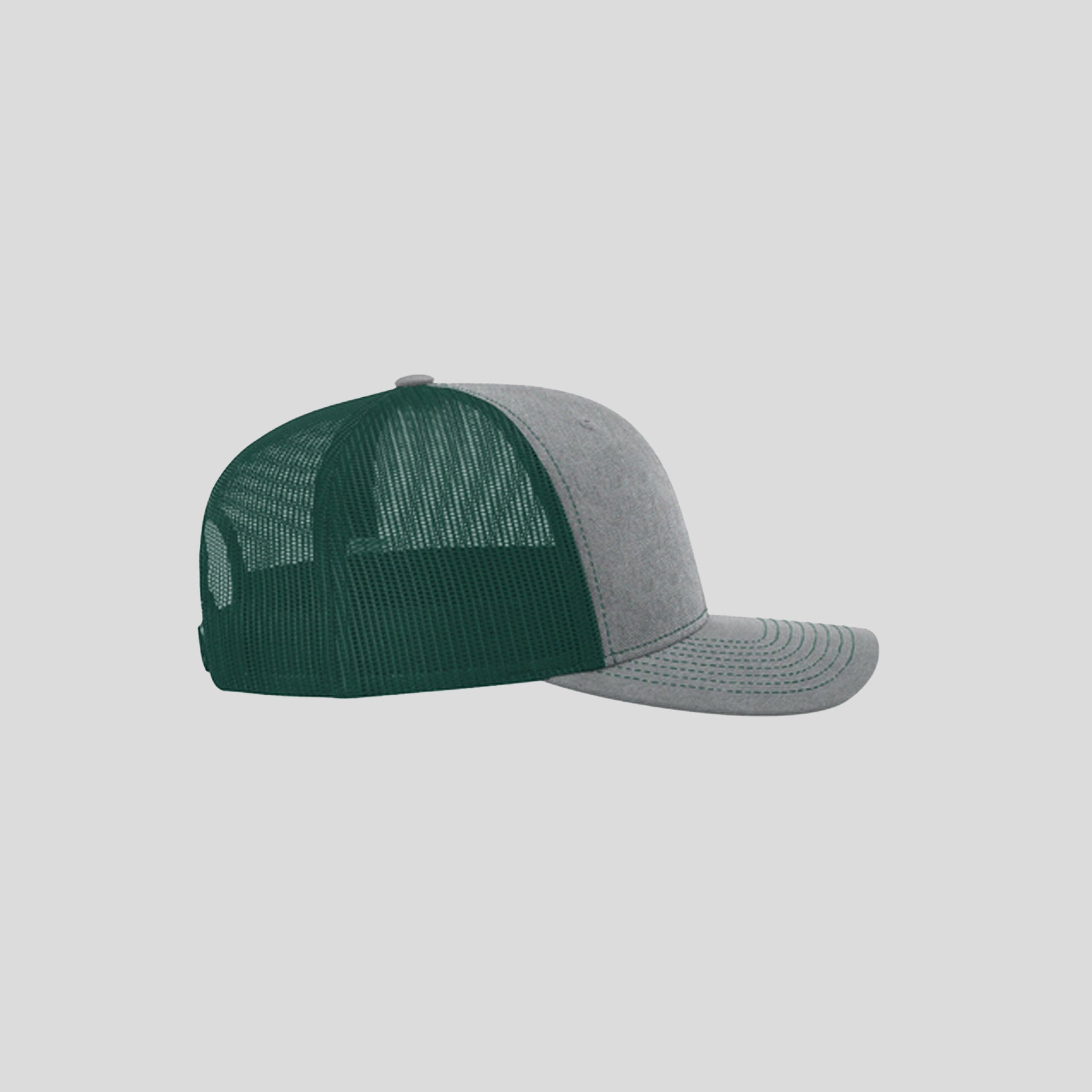 Richardson Trucker Cap | Heather Grey/Dark Green