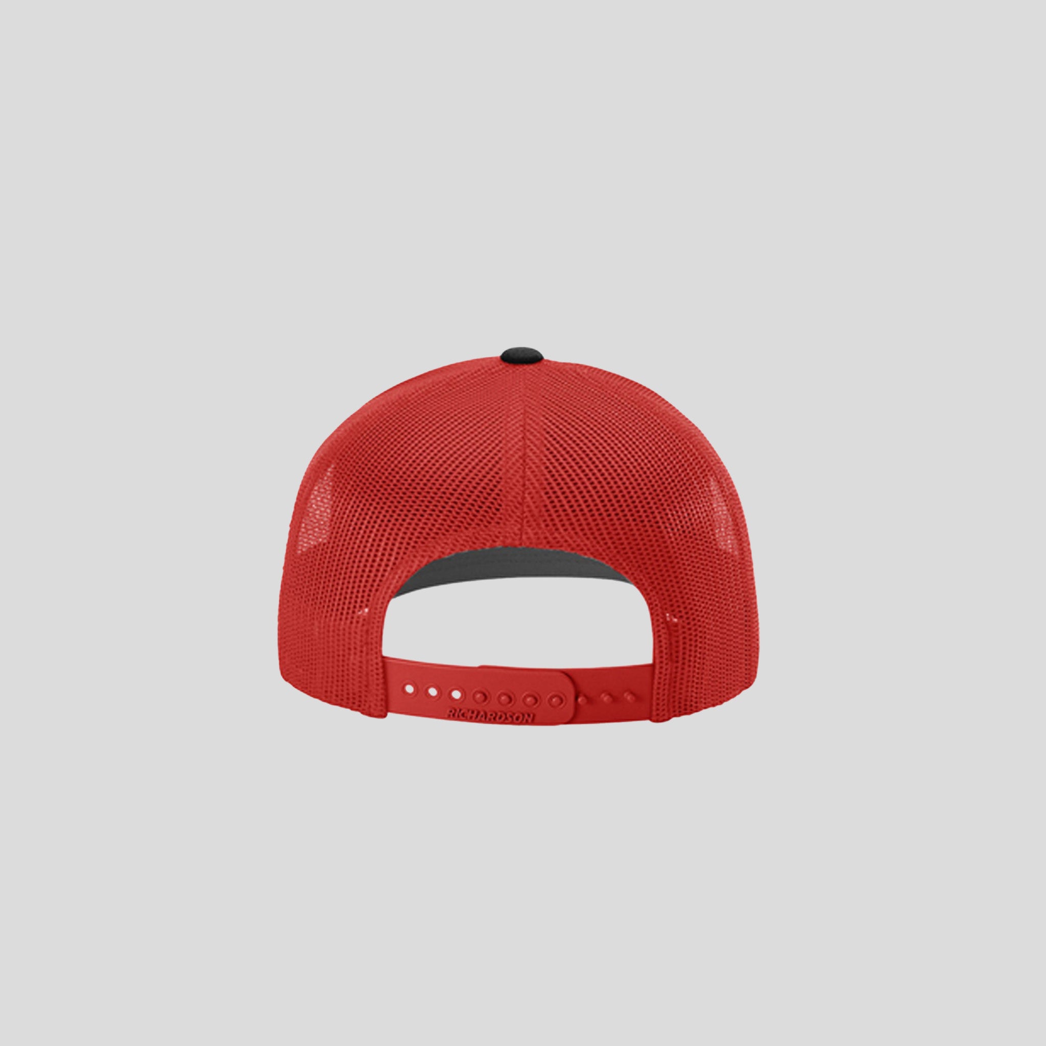 Richardson Trucker Cap | Heather Grey/Red/Black