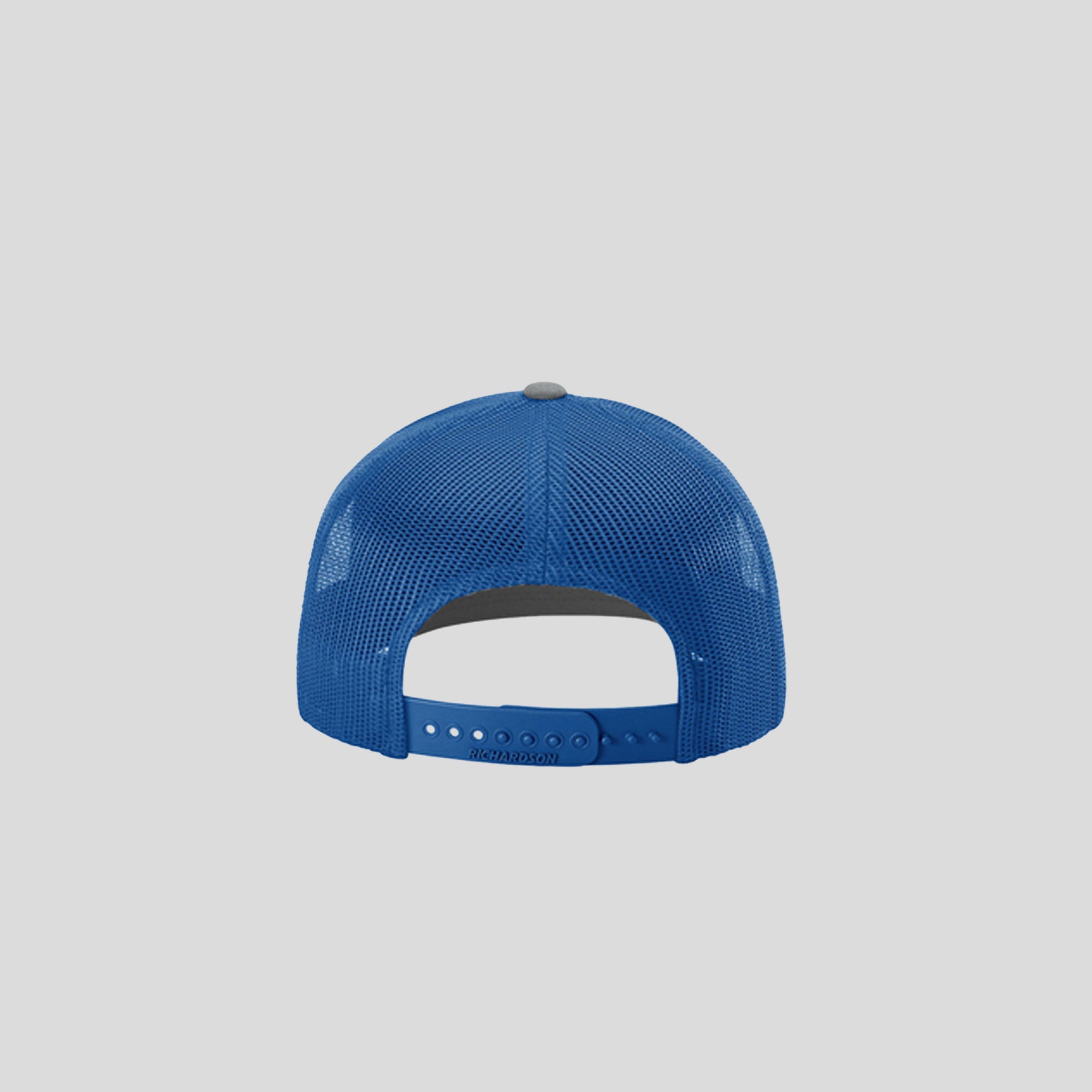 Richardson Trucker Cap | Heather Grey/Royal