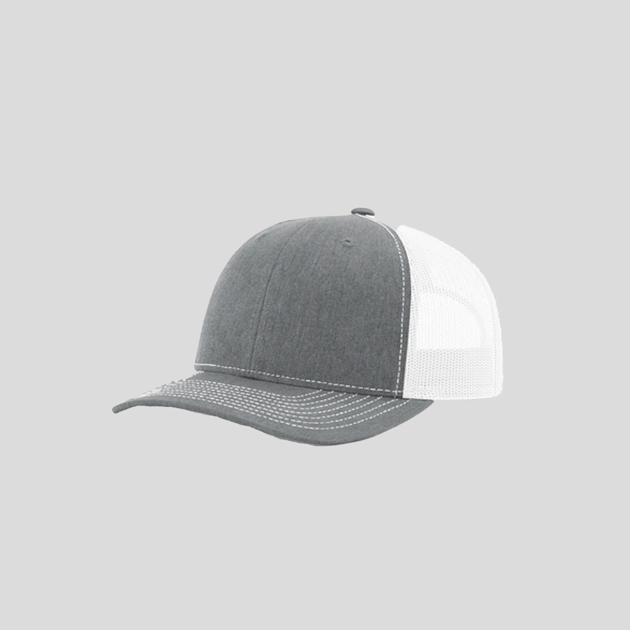 Richardson Trucker Cap | Heather Grey/White