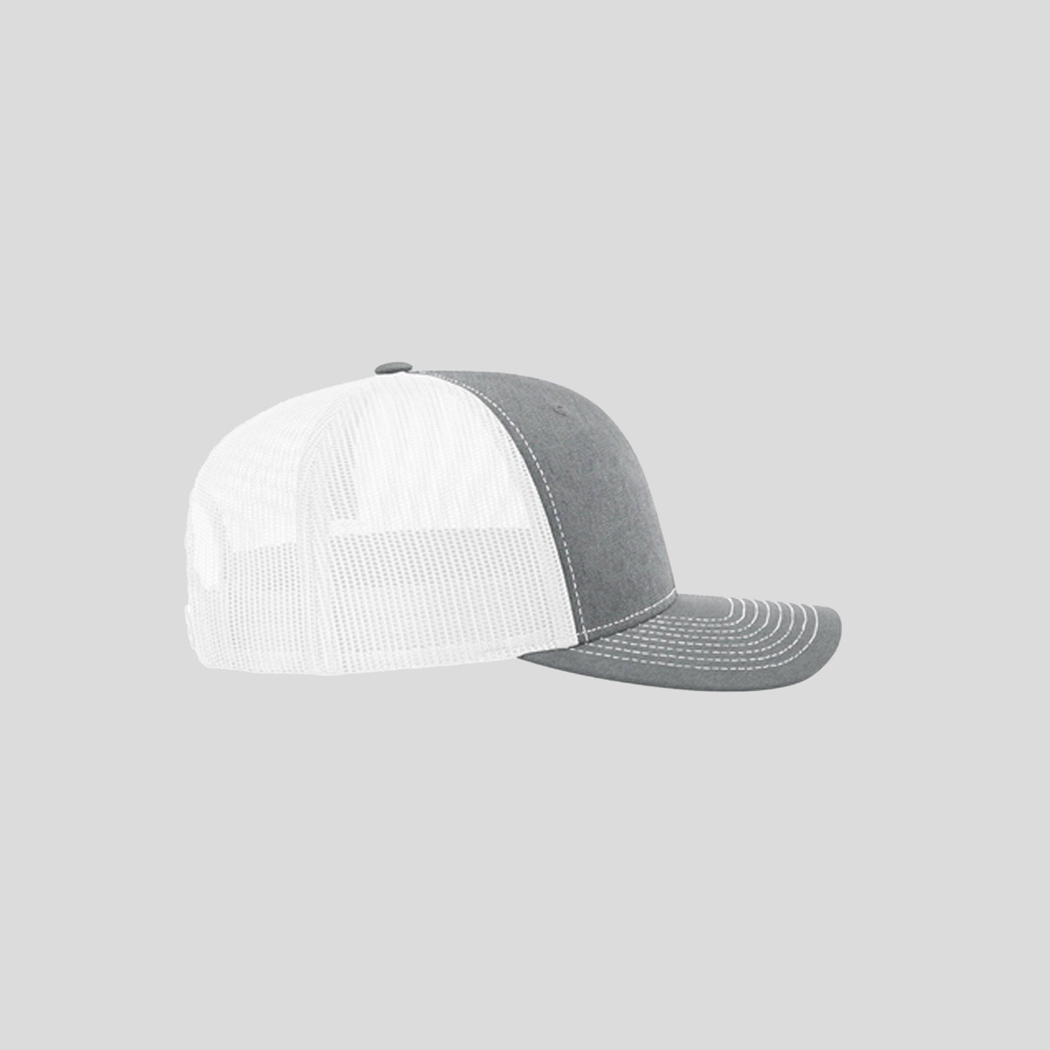 Richardson Trucker Cap | Heather Grey/White