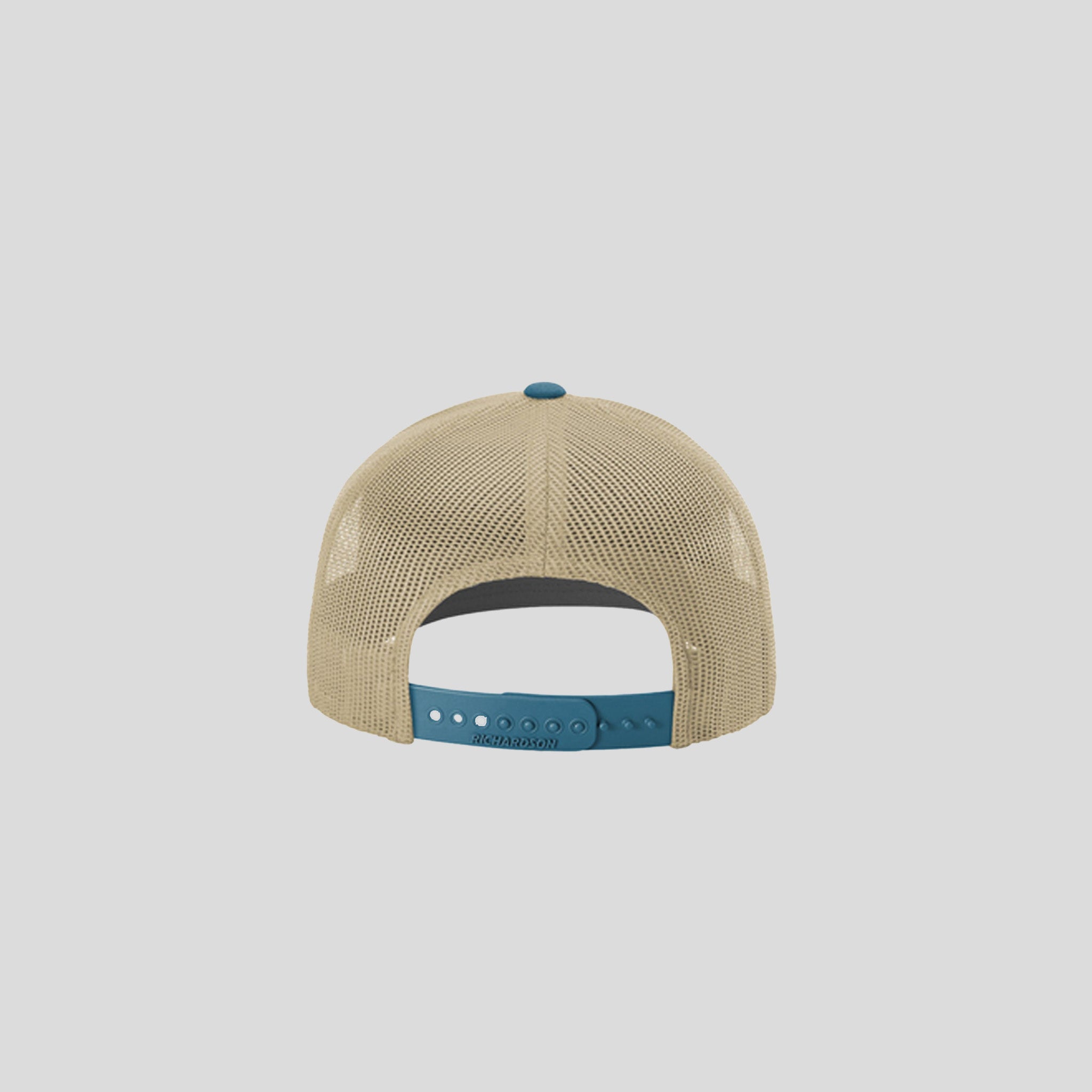 Richardson Trucker Cap | Khaki/Khaki/Legion Blue