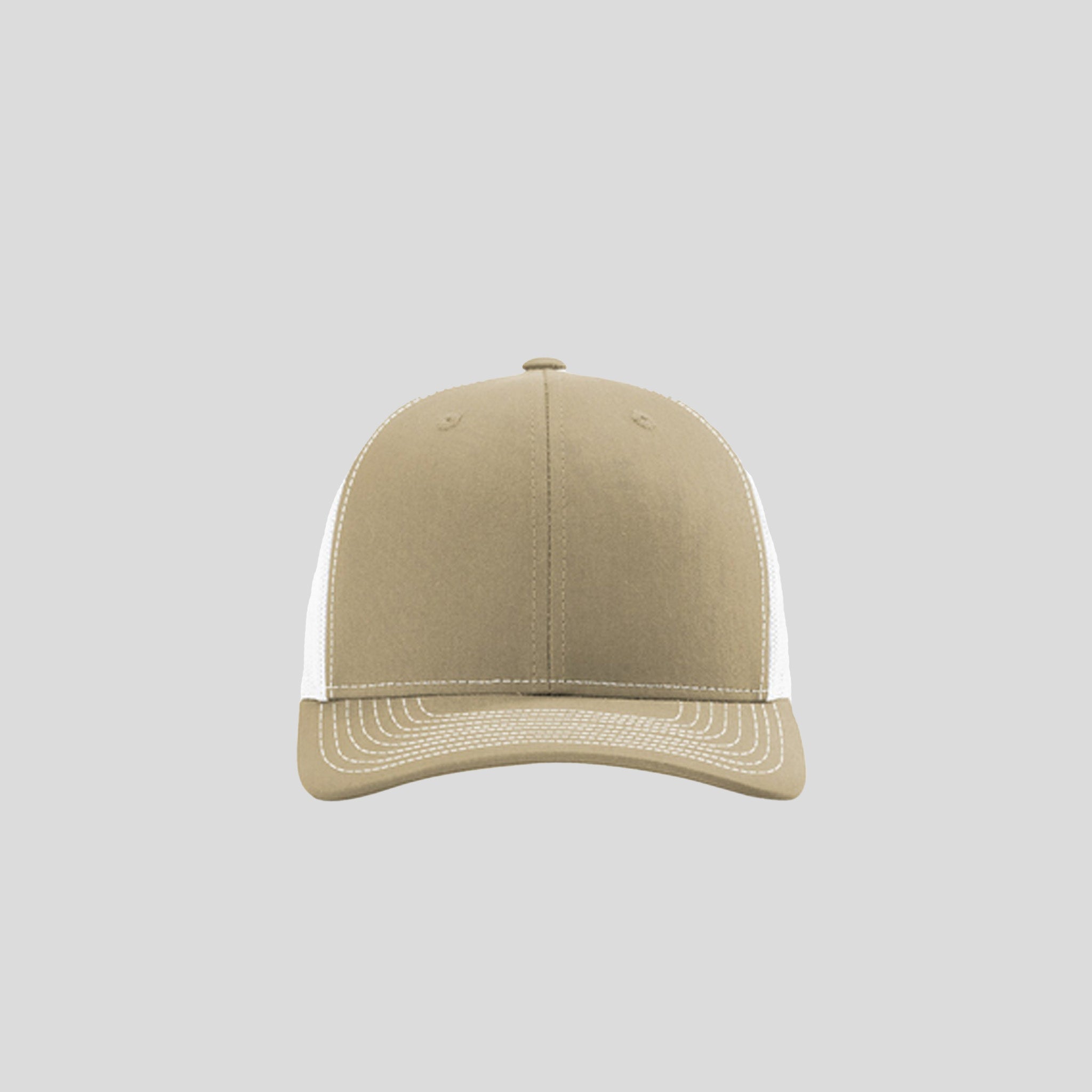 Richardson Trucker Cap | Khaki/White