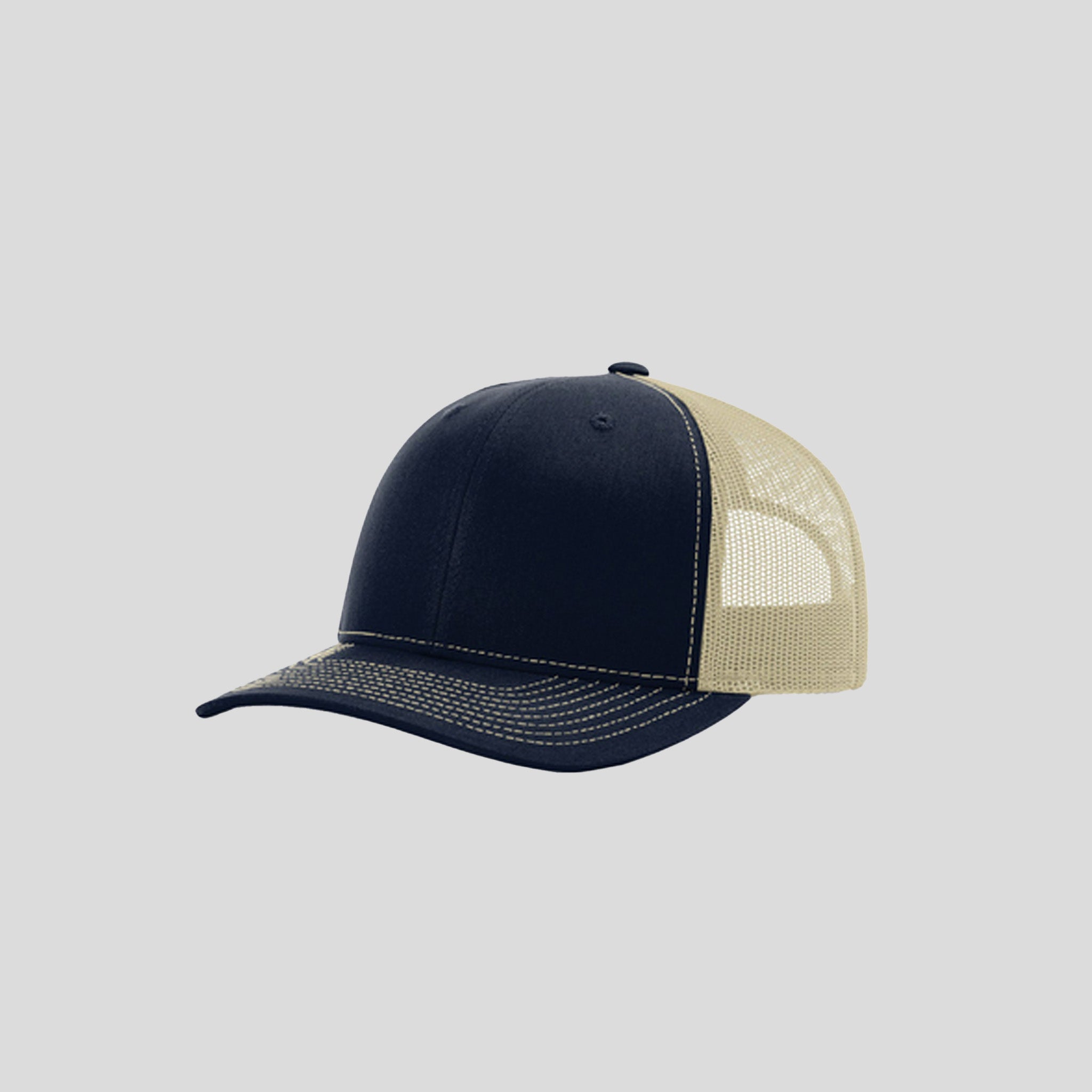 Richardson Trucker Cap | Navy/Khaki