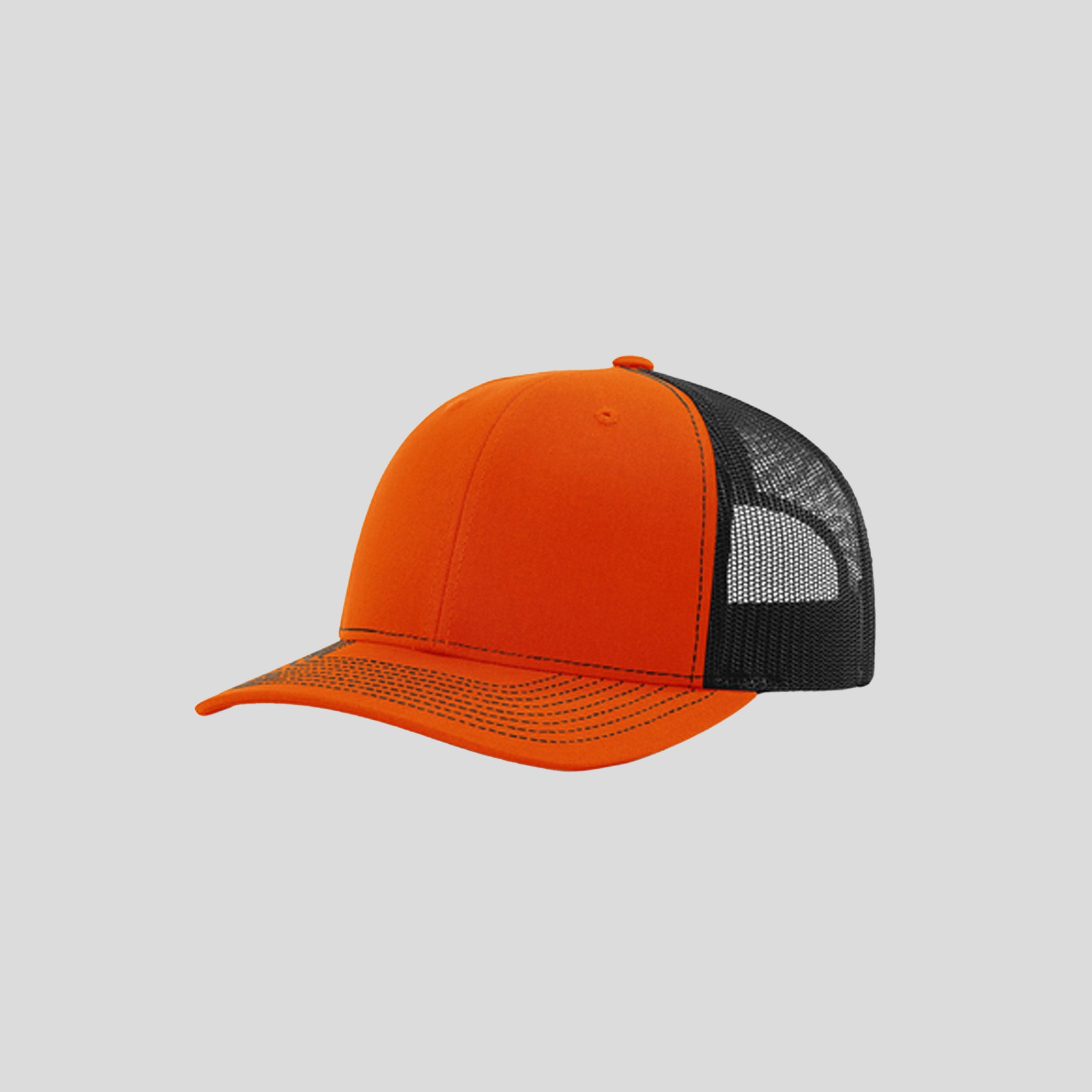 Richardson Trucker Cap | Orange/Black