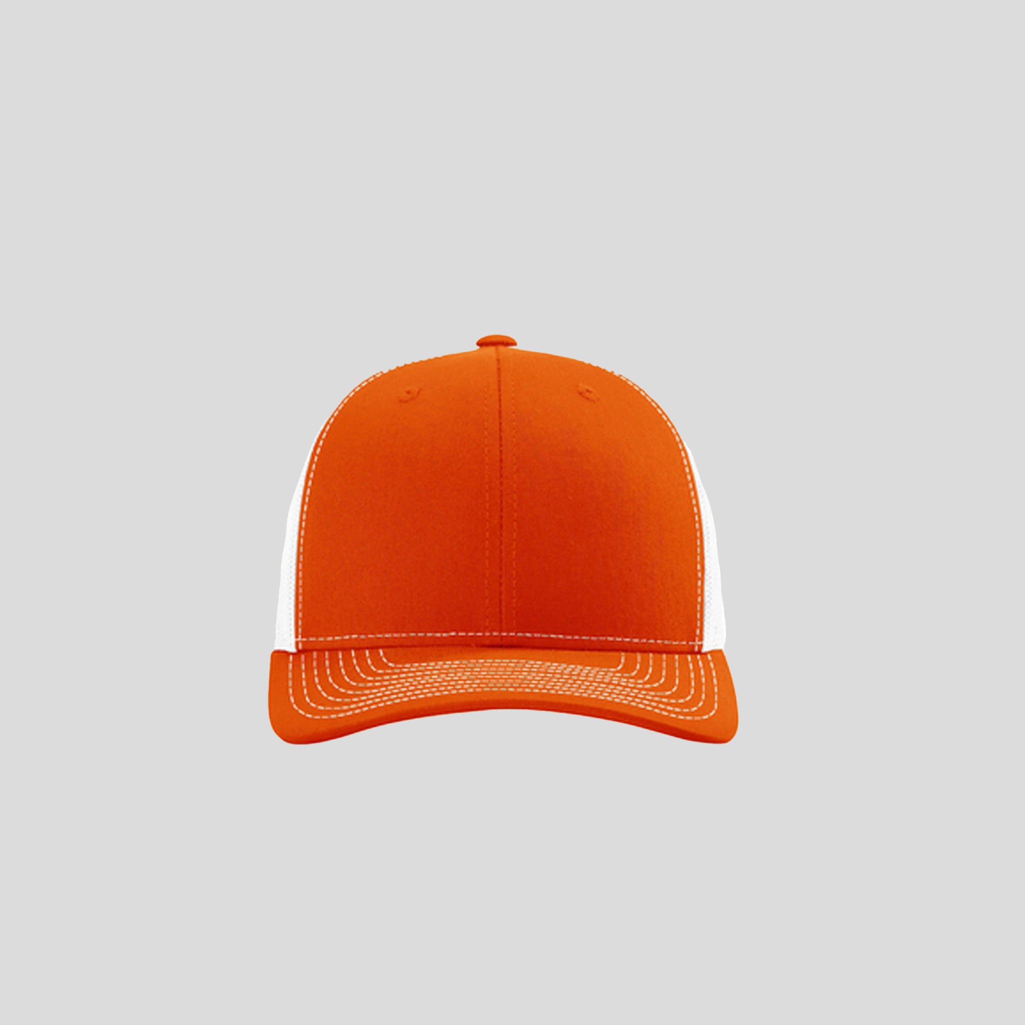 Richardson Trucker Cap | Orange/White