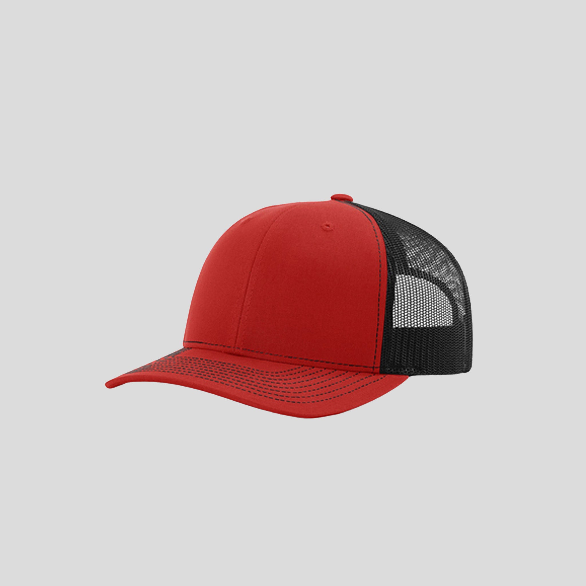 Richardson Trucker Cap | Red/Black