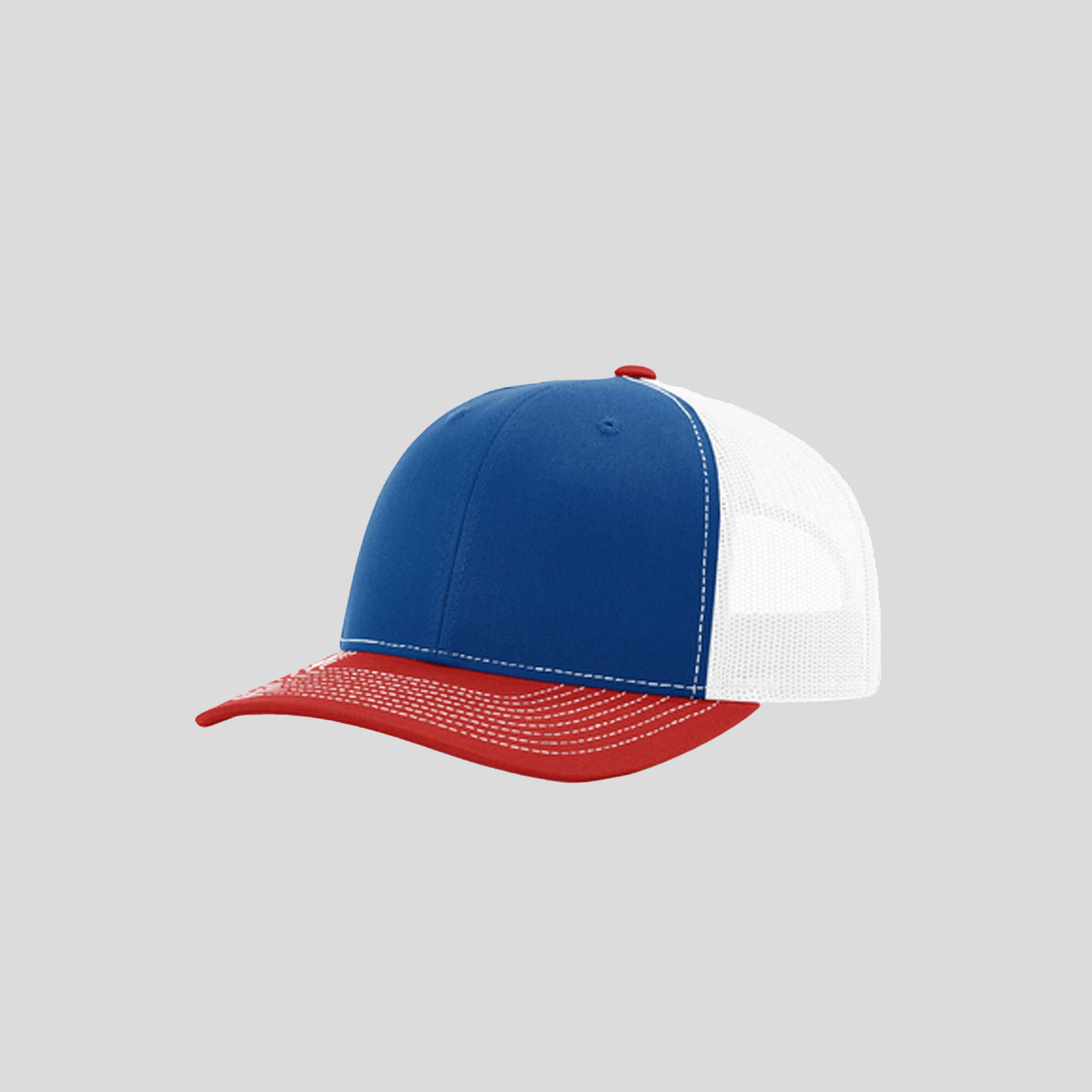Richardson Trucker Cap | Royal/White/Red