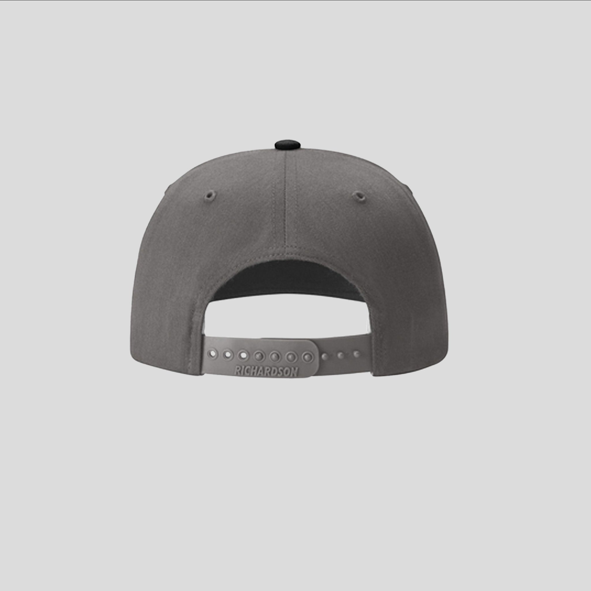 Solid Twill Trucker Hat | Black/Charcoal