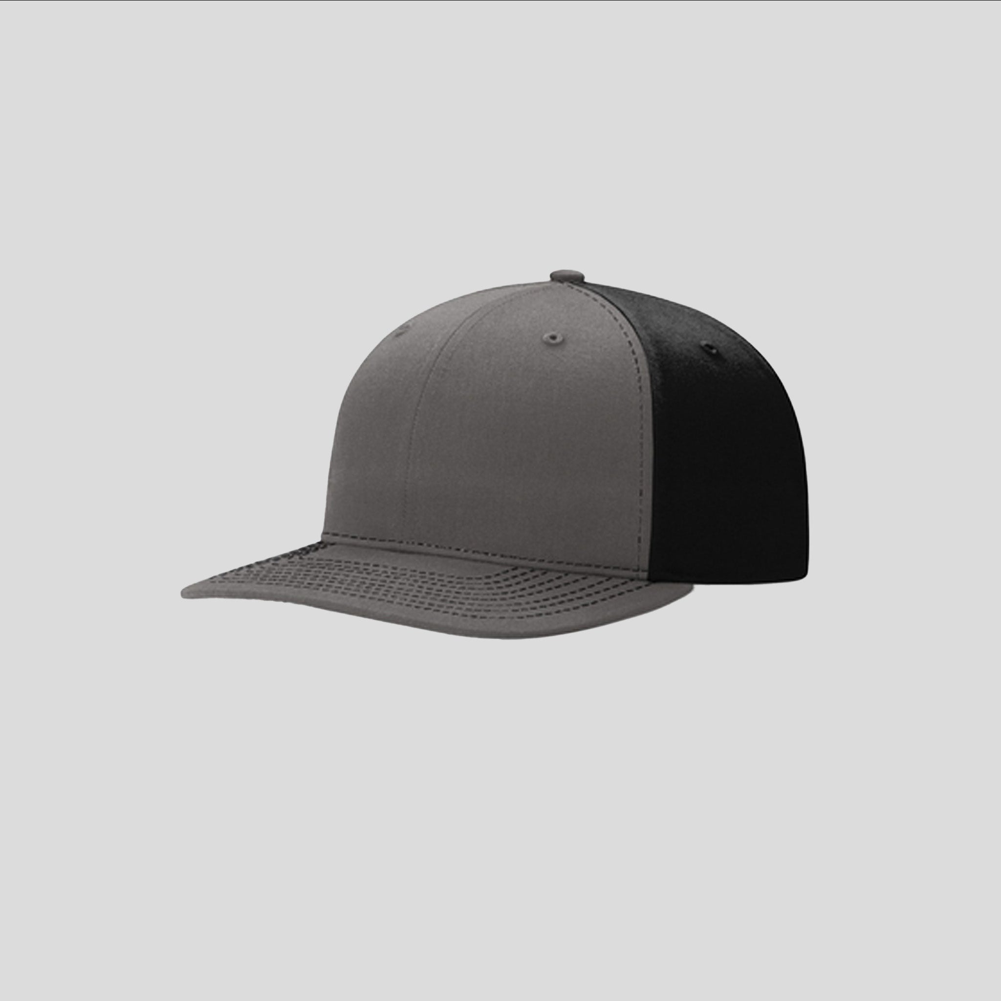 Solid Twill Trucker Hat | Charcoal/Black
