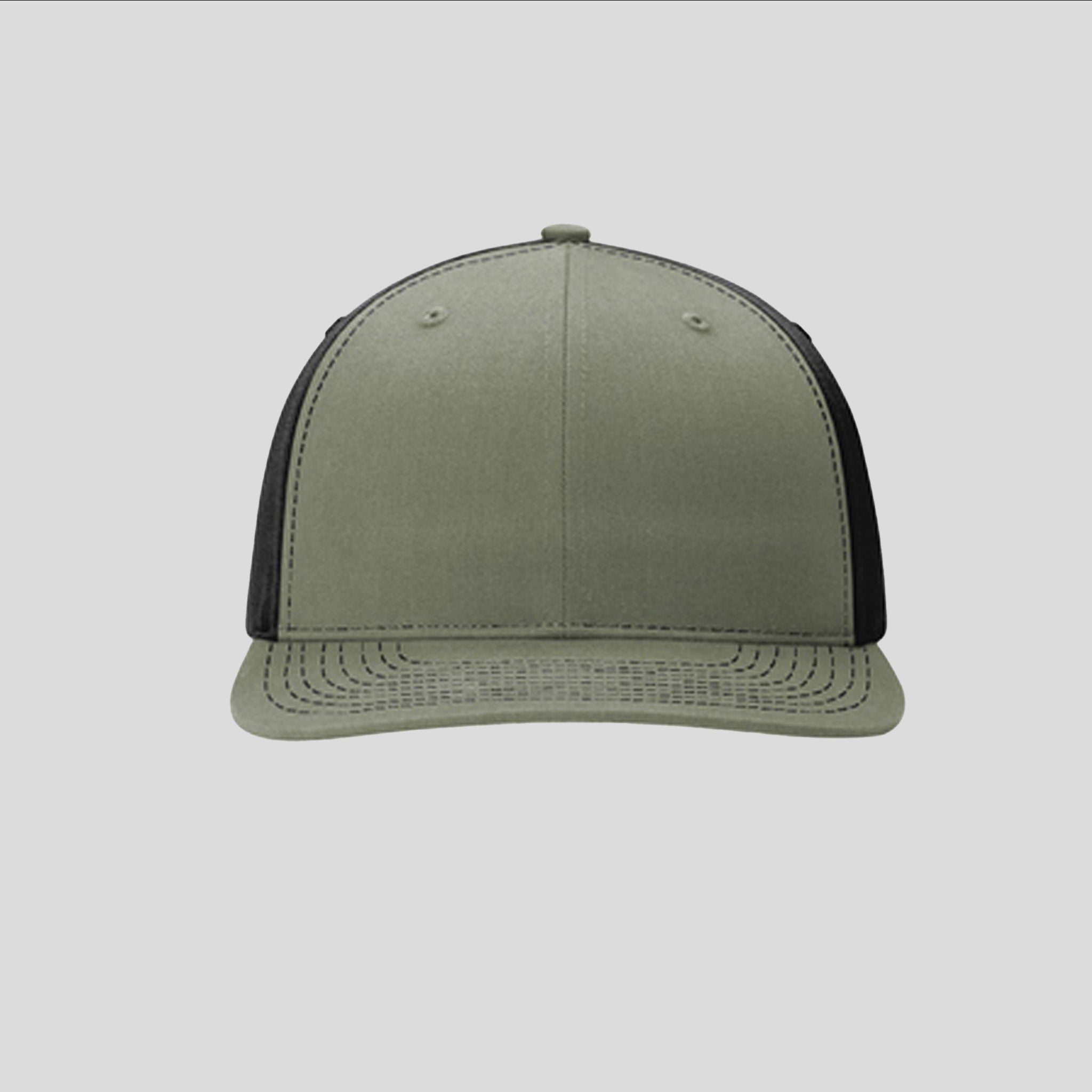 Solid Twill Trucker Hat | Loden/Black