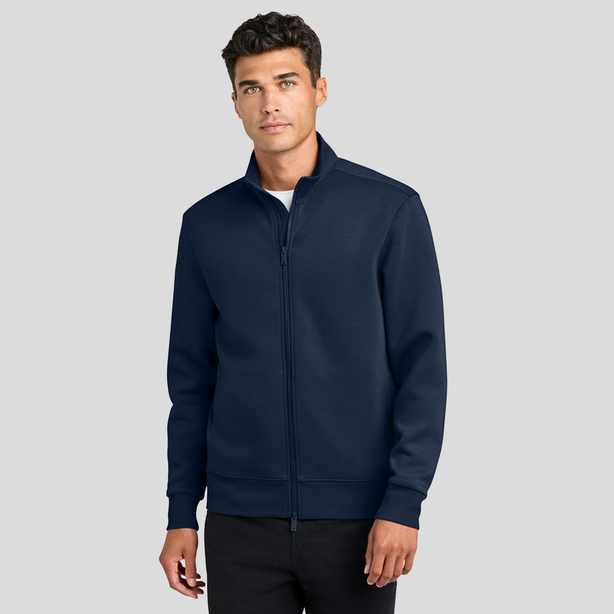 Soft Spacer Full-Zip | Night Navy