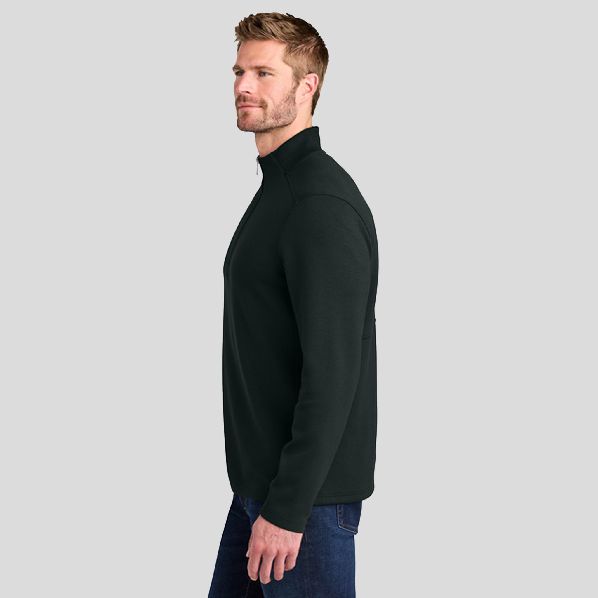 Transcend 1/4-Zip | Blacktop