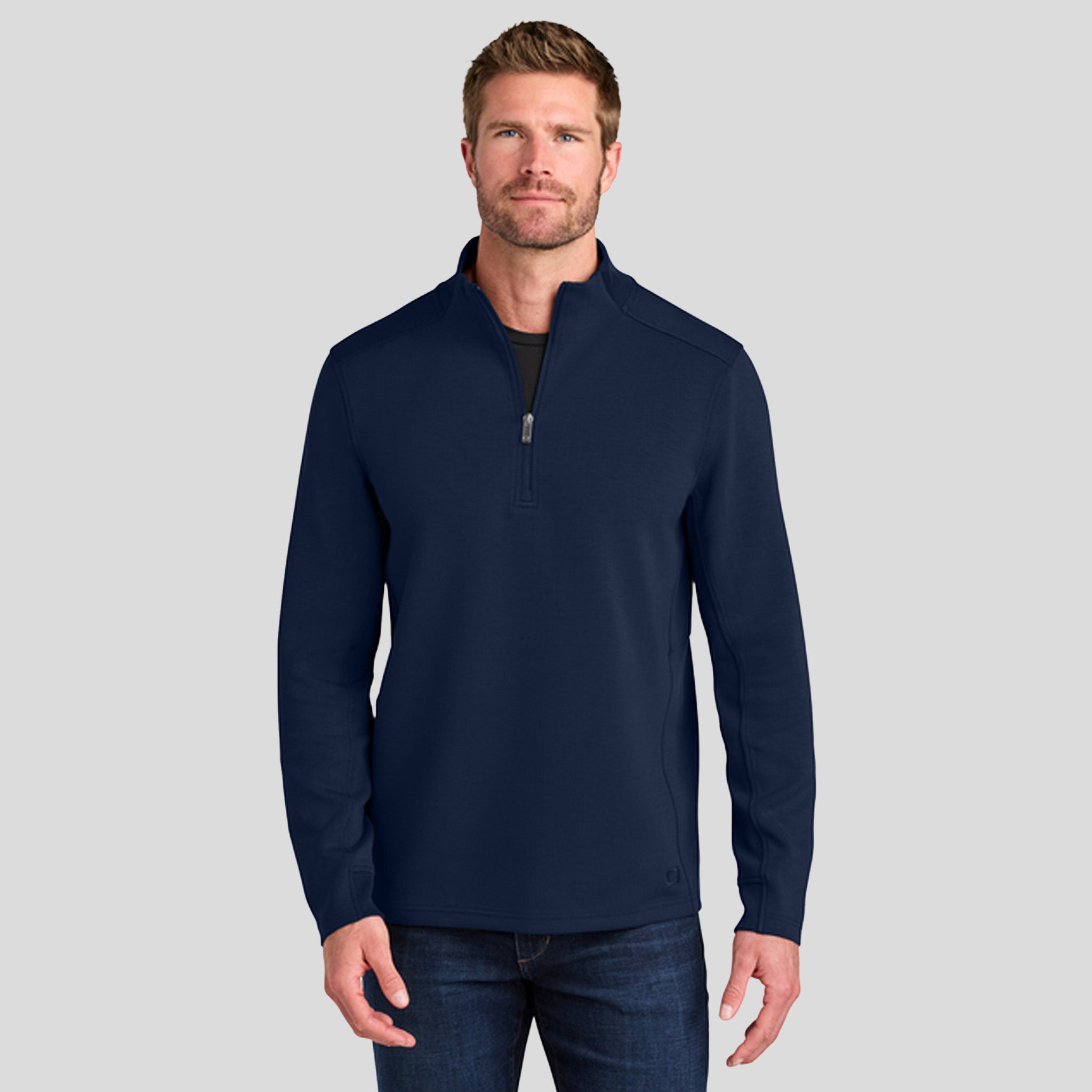 Transcend 1/4-Zip | River Blue Navy