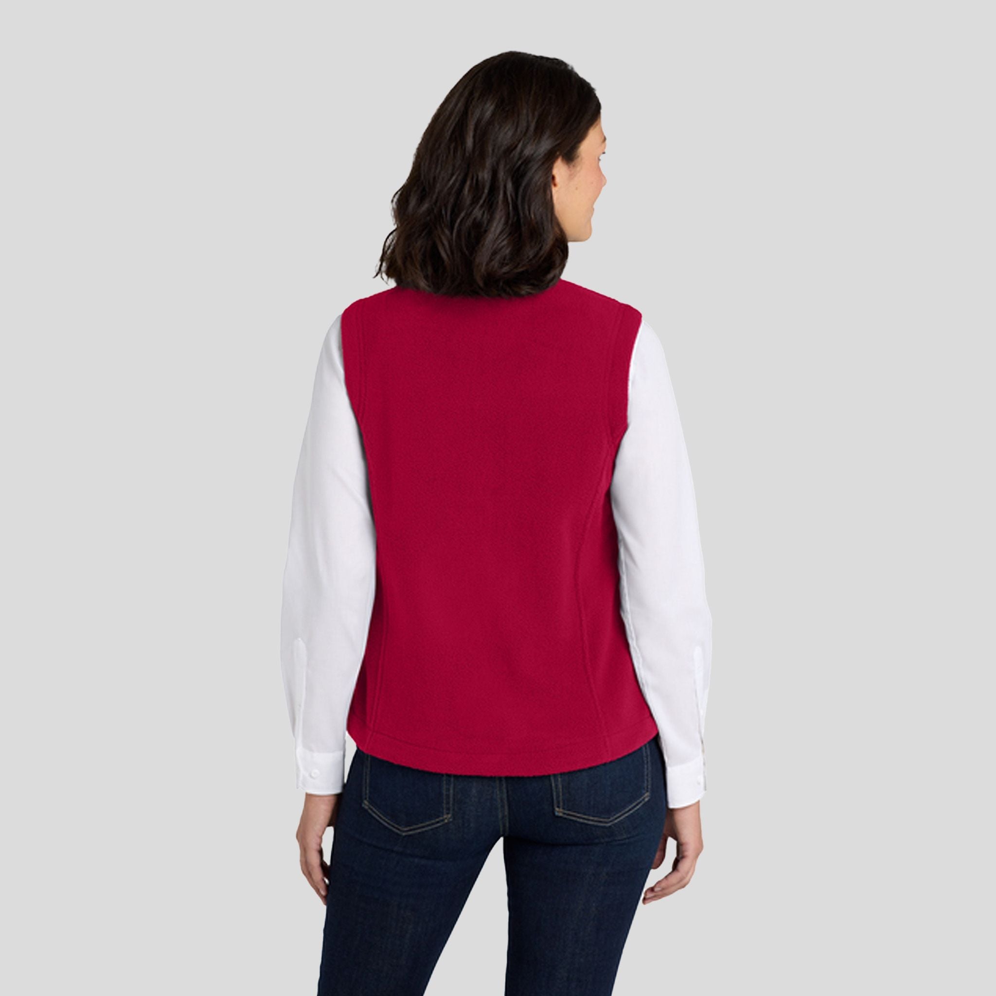Women's Value Fleece Vest | True Red