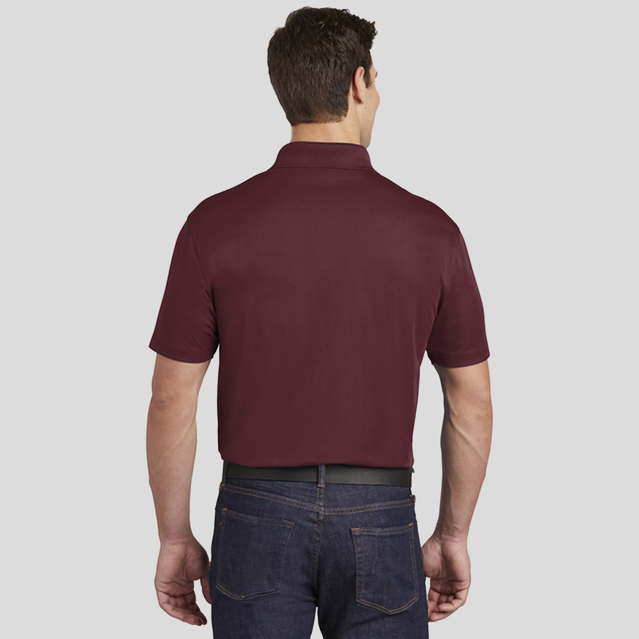 Micropique Sport-Wickยฎ Pocket Polo | Maroon