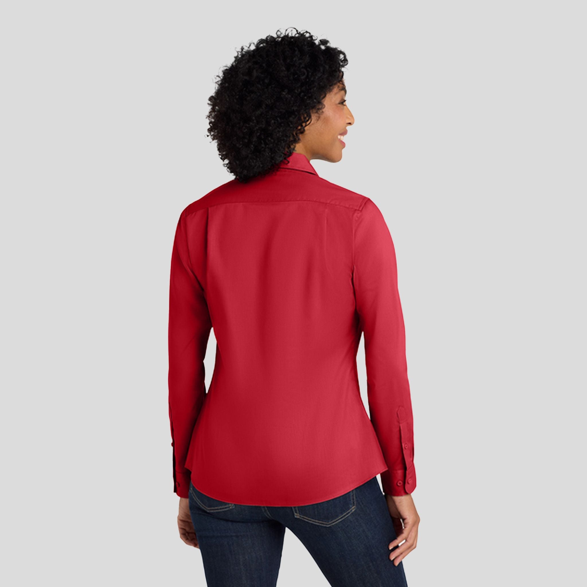 Women's SuperPro™ Twill Shirt | Rich Red