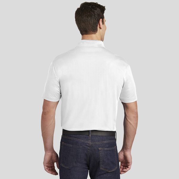 Micropique Sport-Wick® Pocket Polo | White