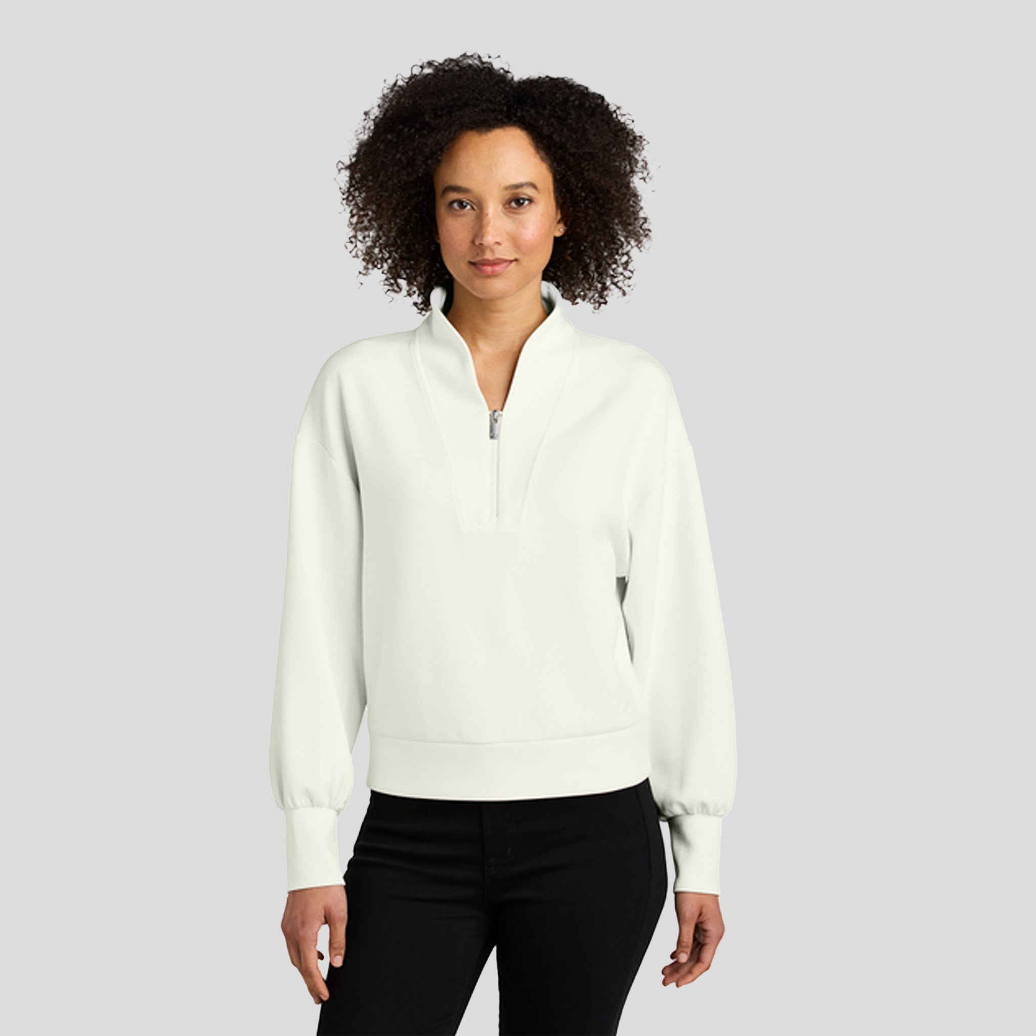 Women’s Transcend 1/4-Zip | Opal White