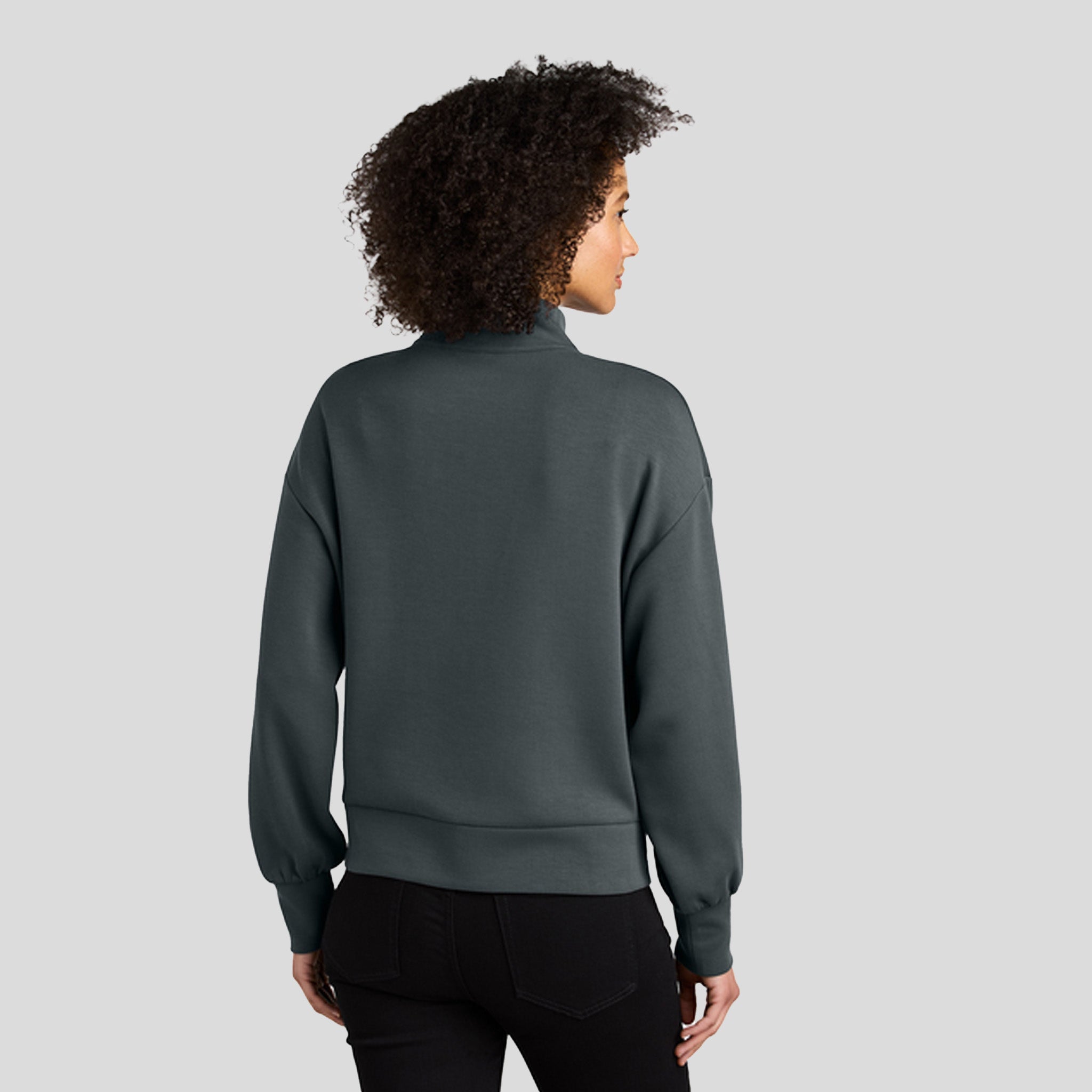 Women’s Transcend 1/4-Zip | Tarmac Grey