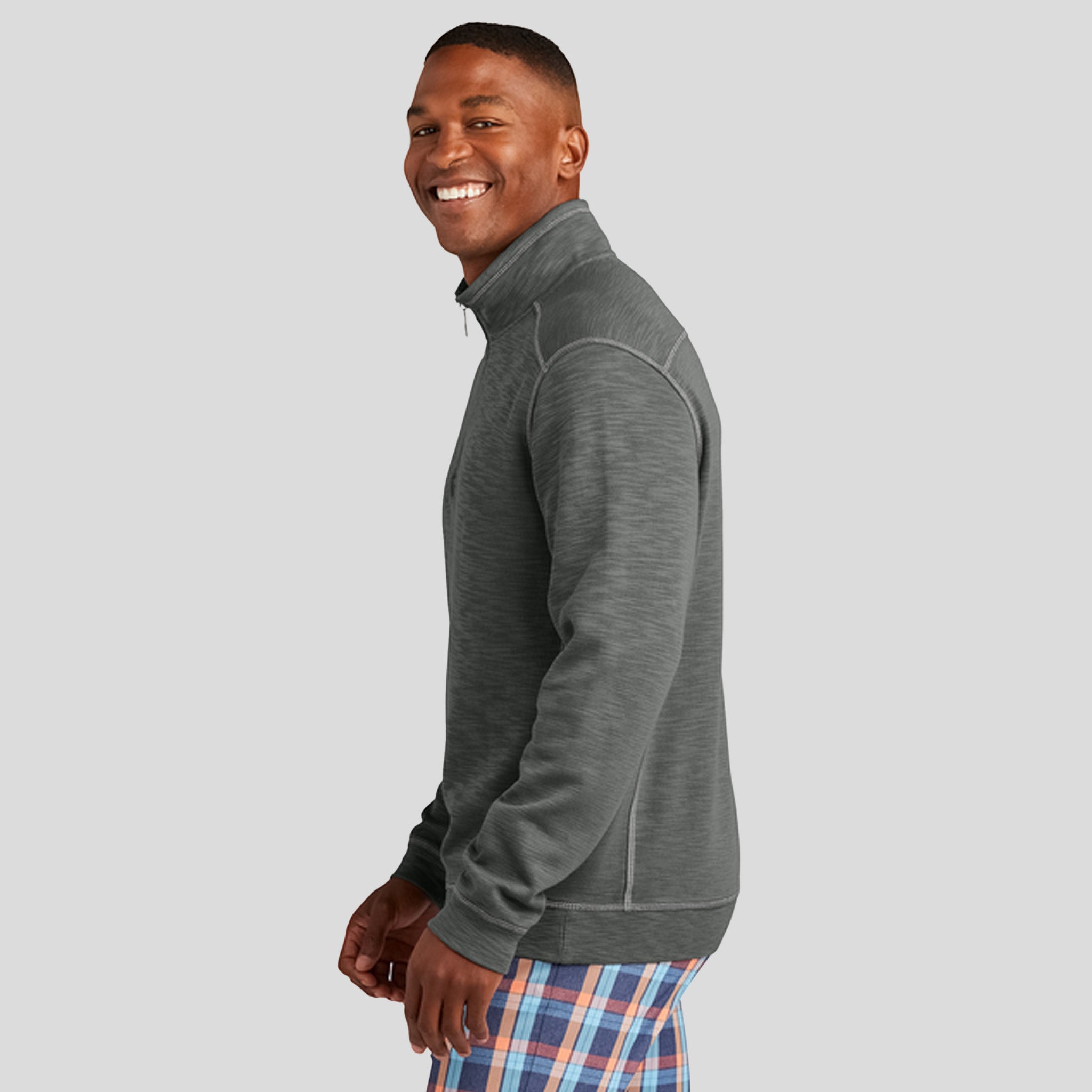 Men's Tobago Bay 1/2-Zip | Cave Grey