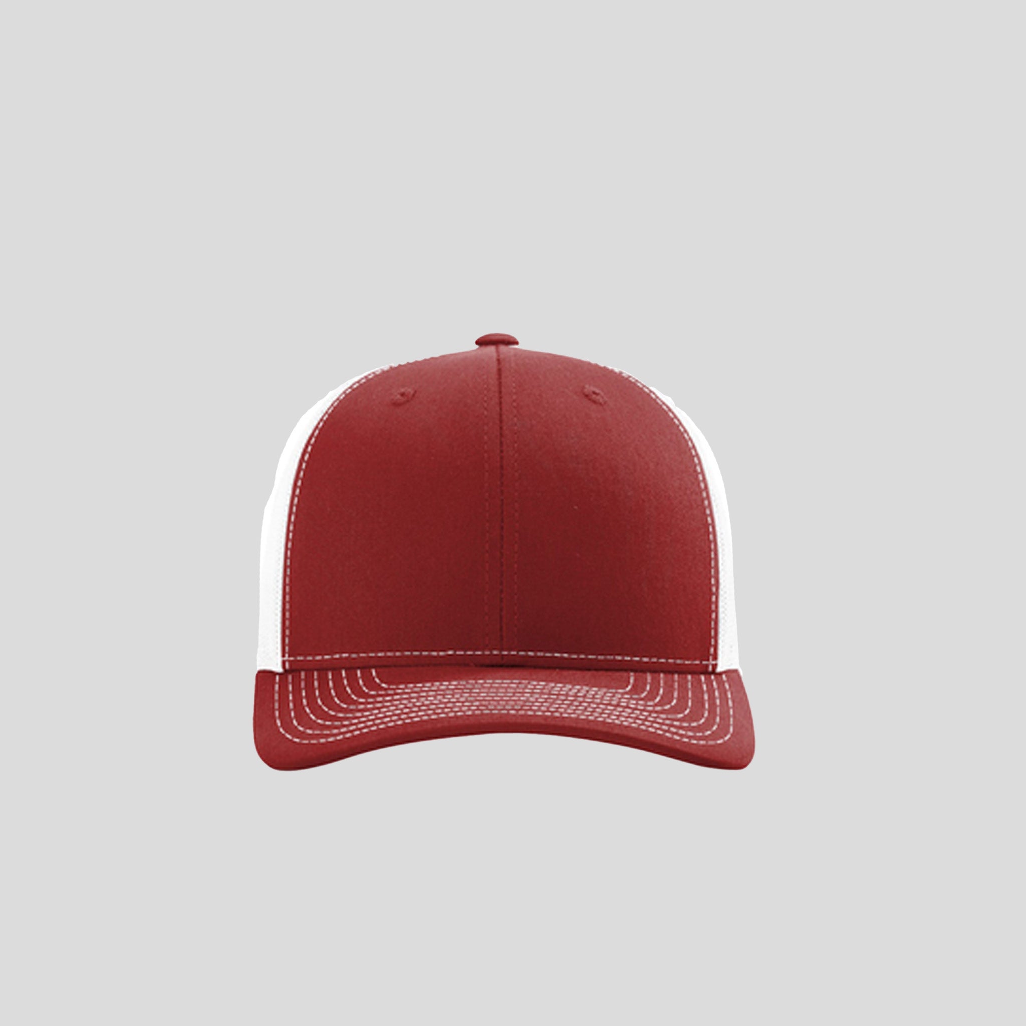 Richardson Trucker Cap | Cardinal/White