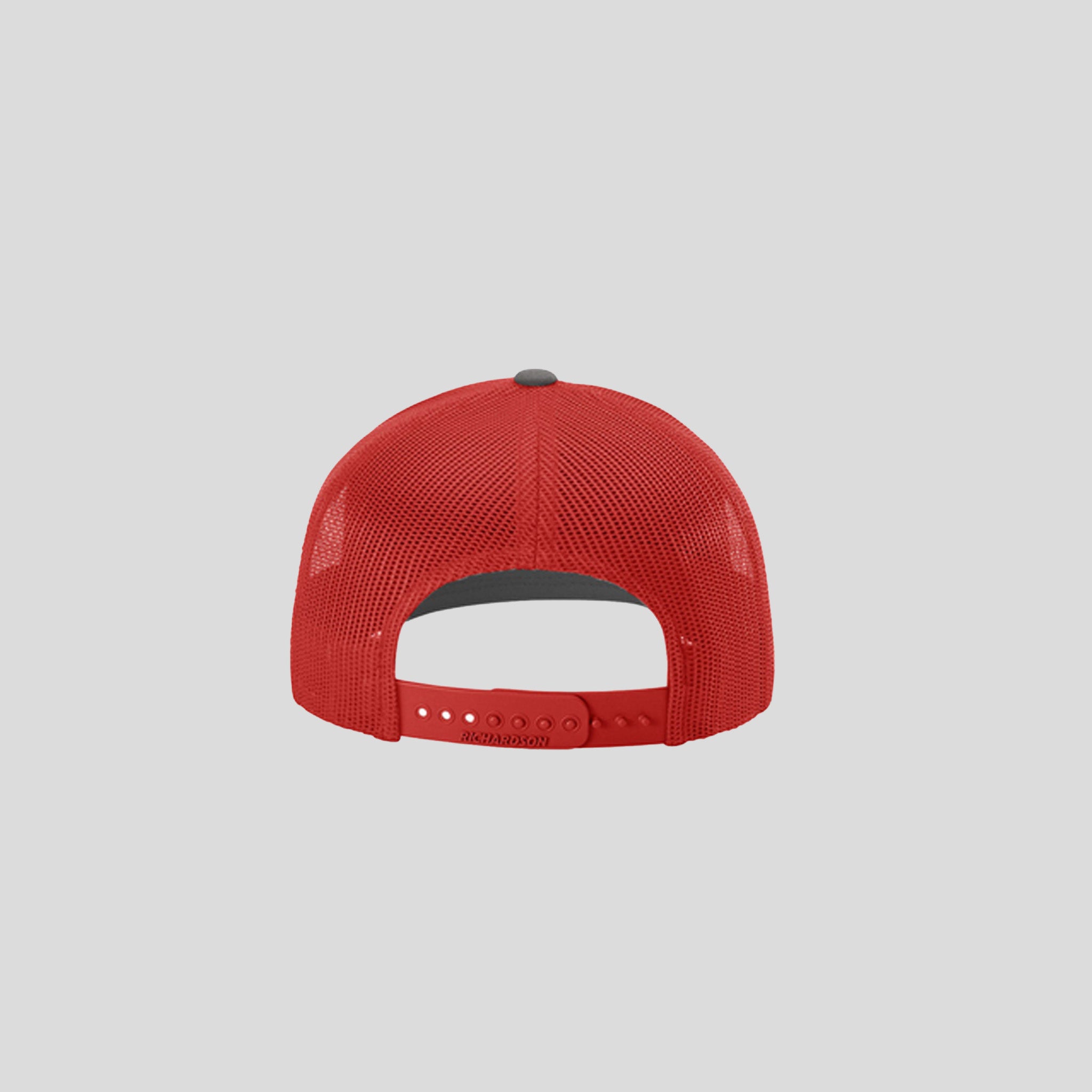 Richardson Trucker Cap | Charcoal/Red