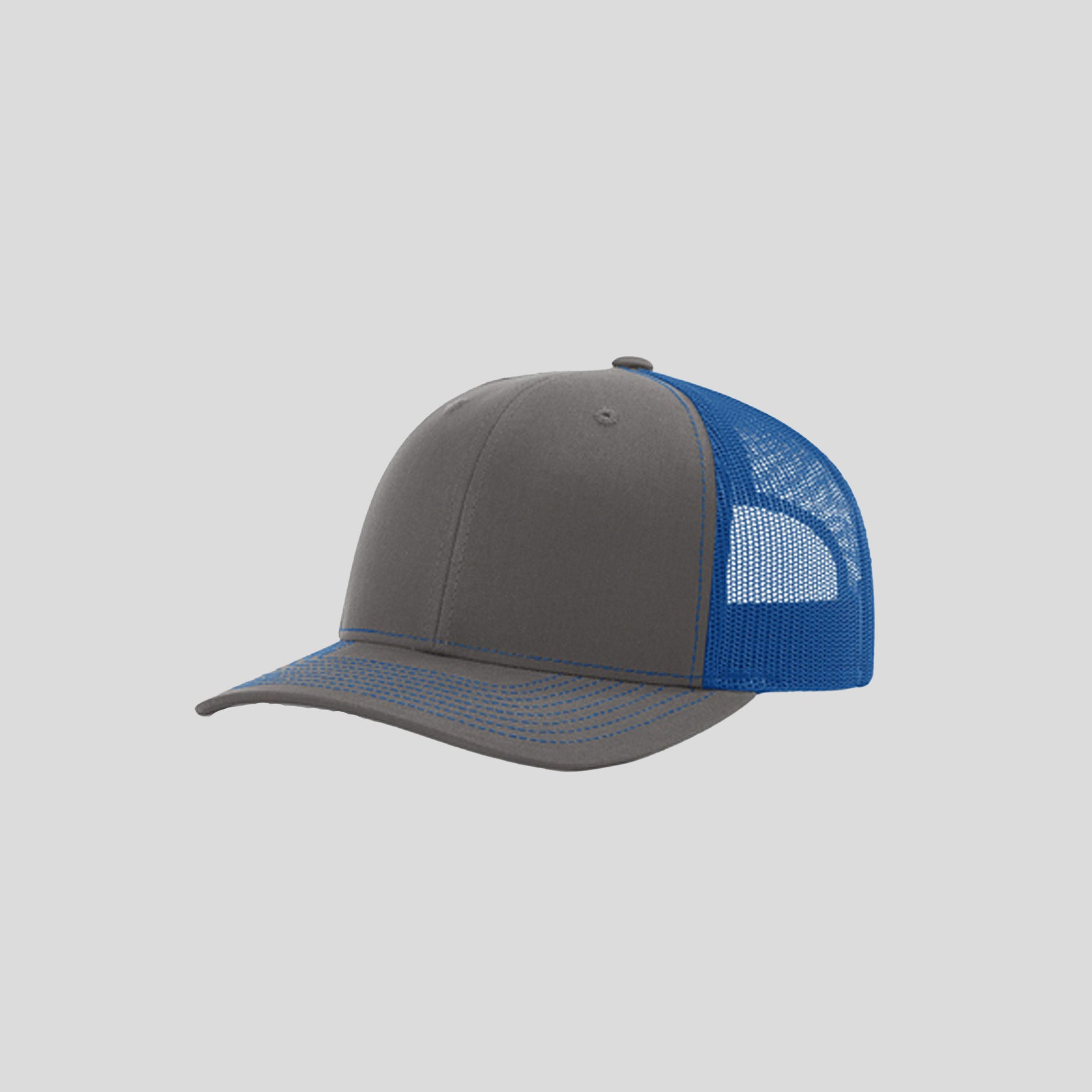 Richardson Trucker Cap | Charcoal/Royal