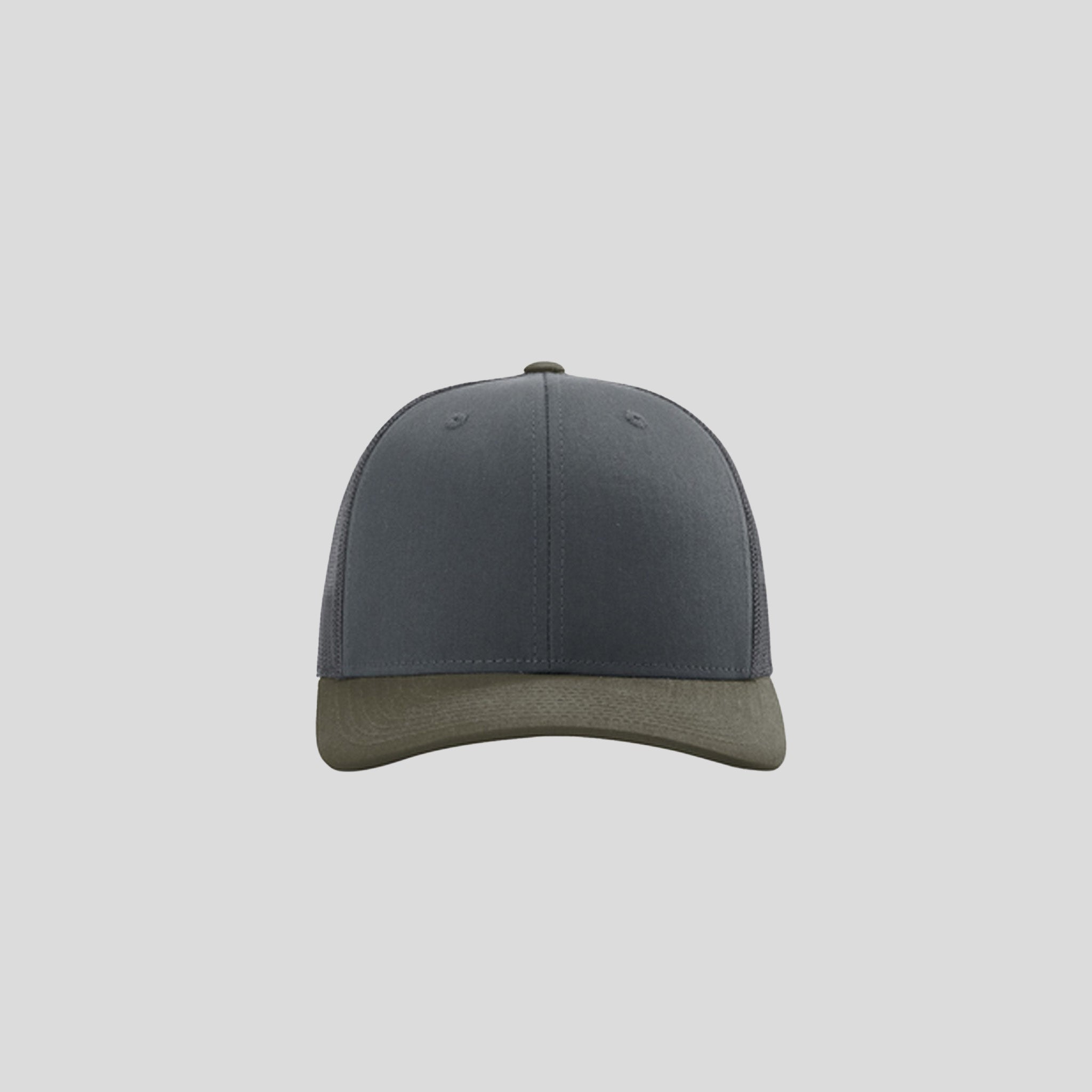 Richardson Trucker Cap | Gunmetal/Gunmetal/Chocolate Chip