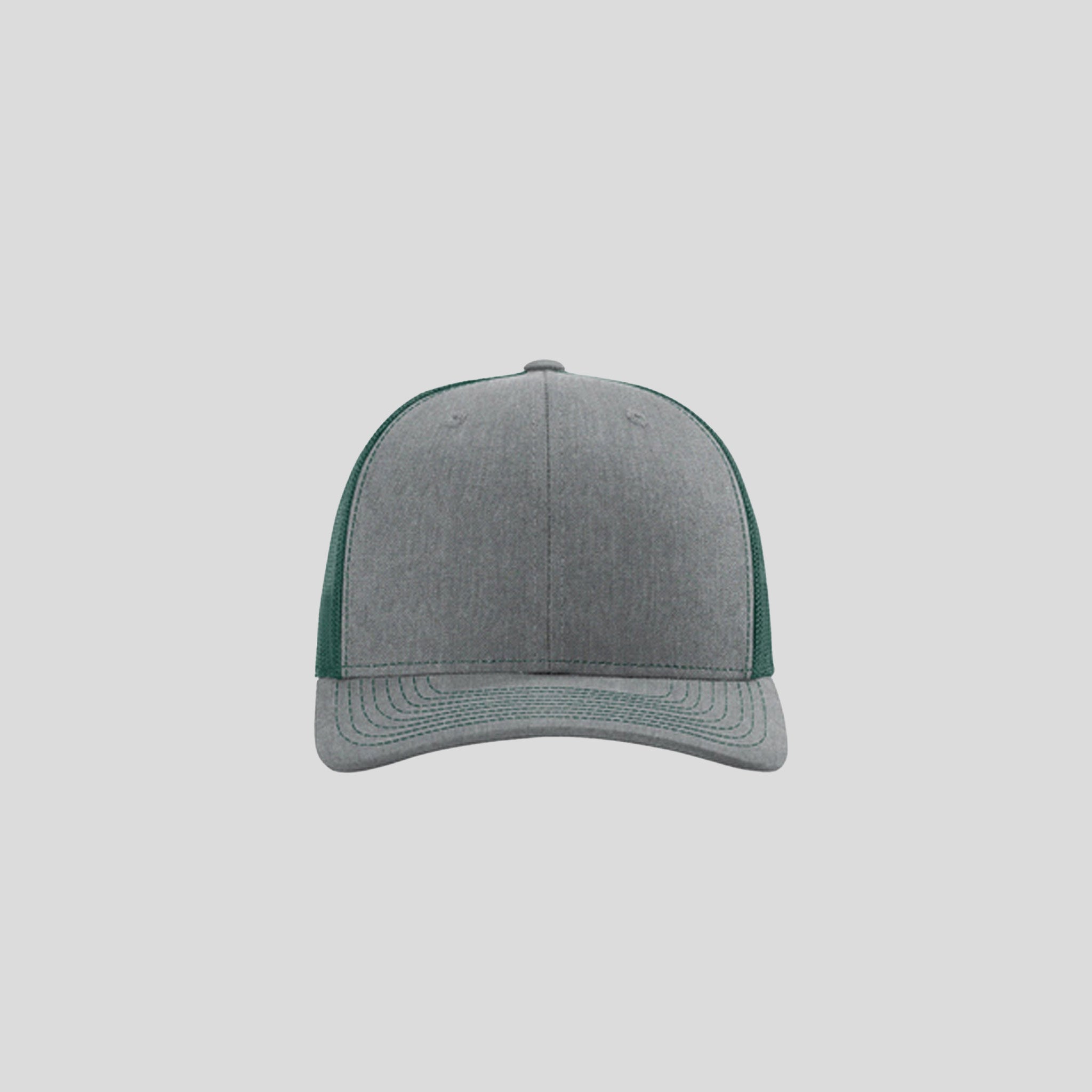 Richardson Trucker Cap | Heather Grey/Dark Green