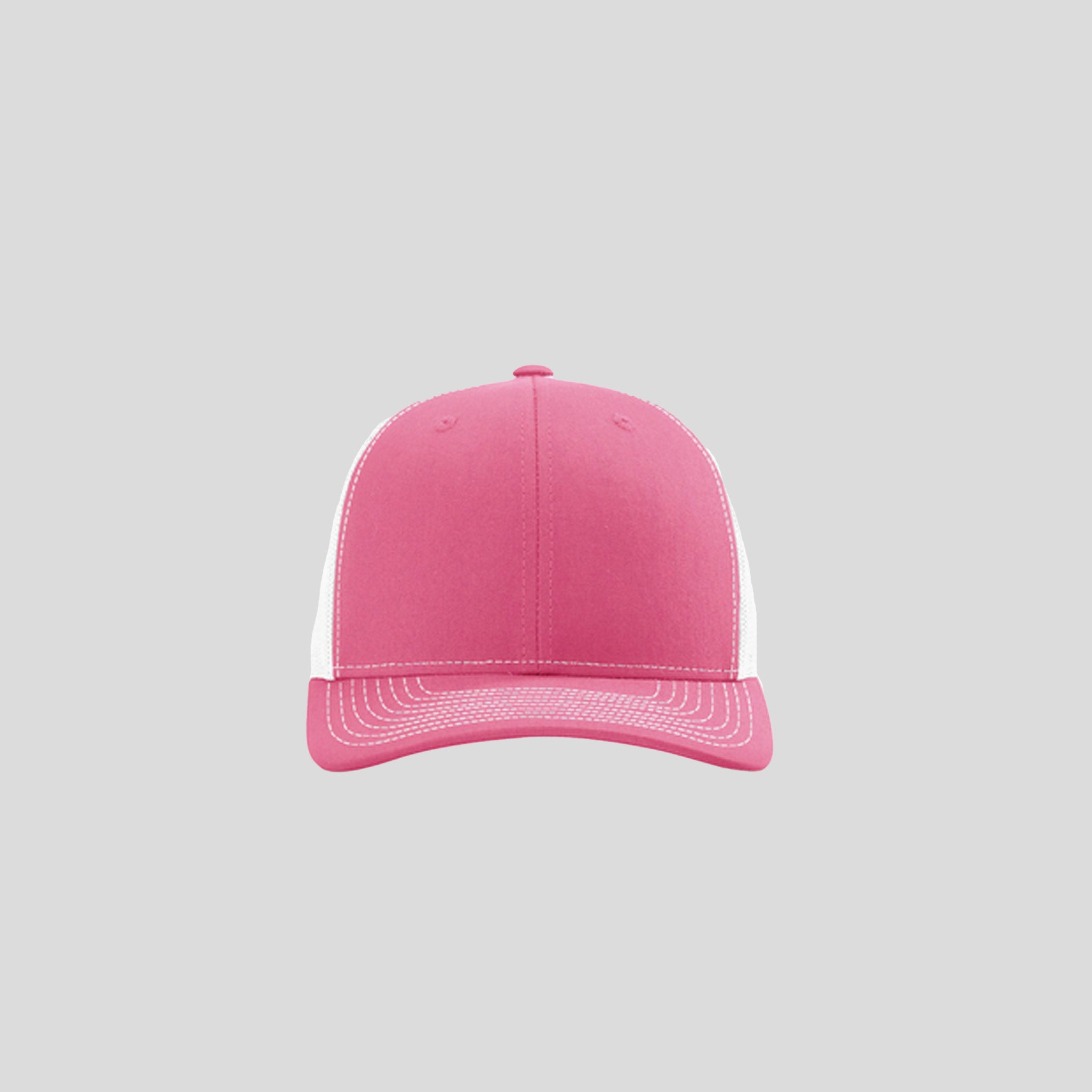 Richardson Trucker Cap | Hot Pink/White